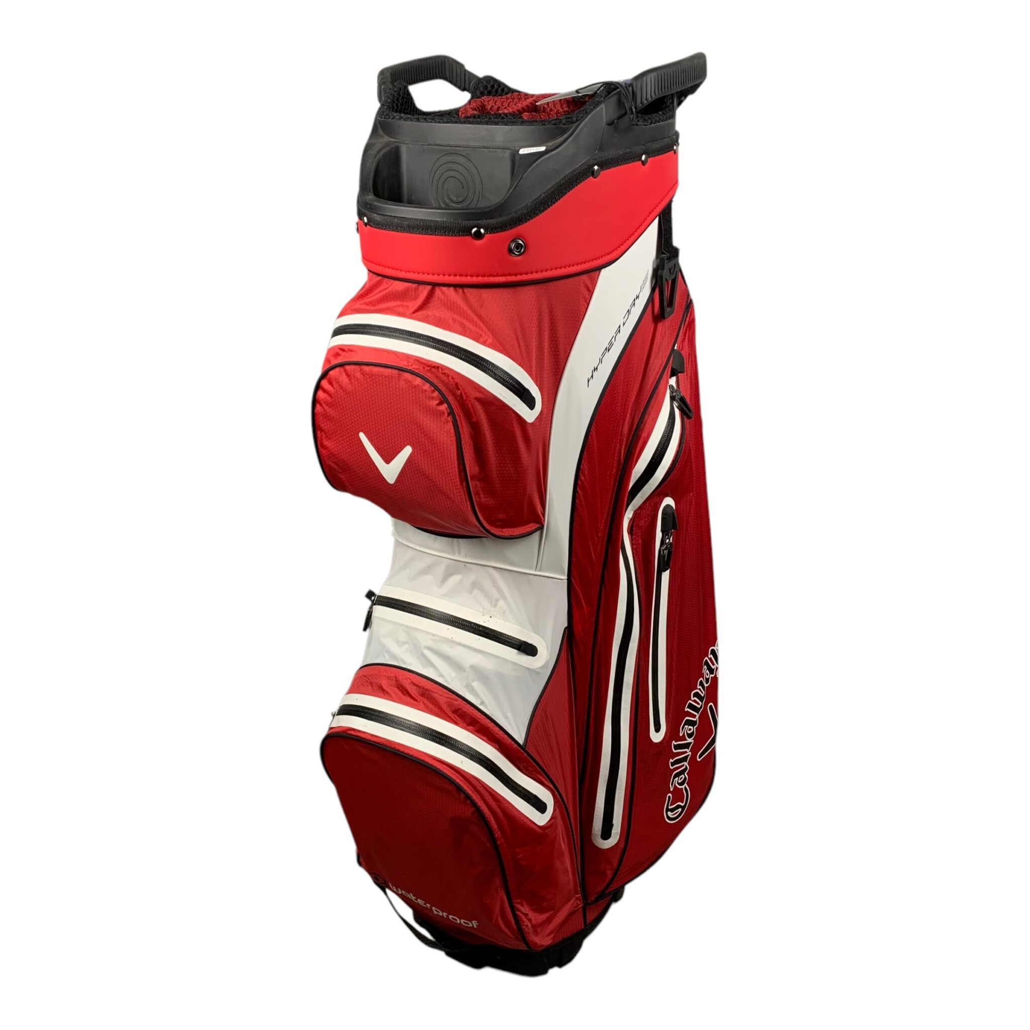 Callaway HyperDry 15 Cartbag / Red/White / 15 Rum