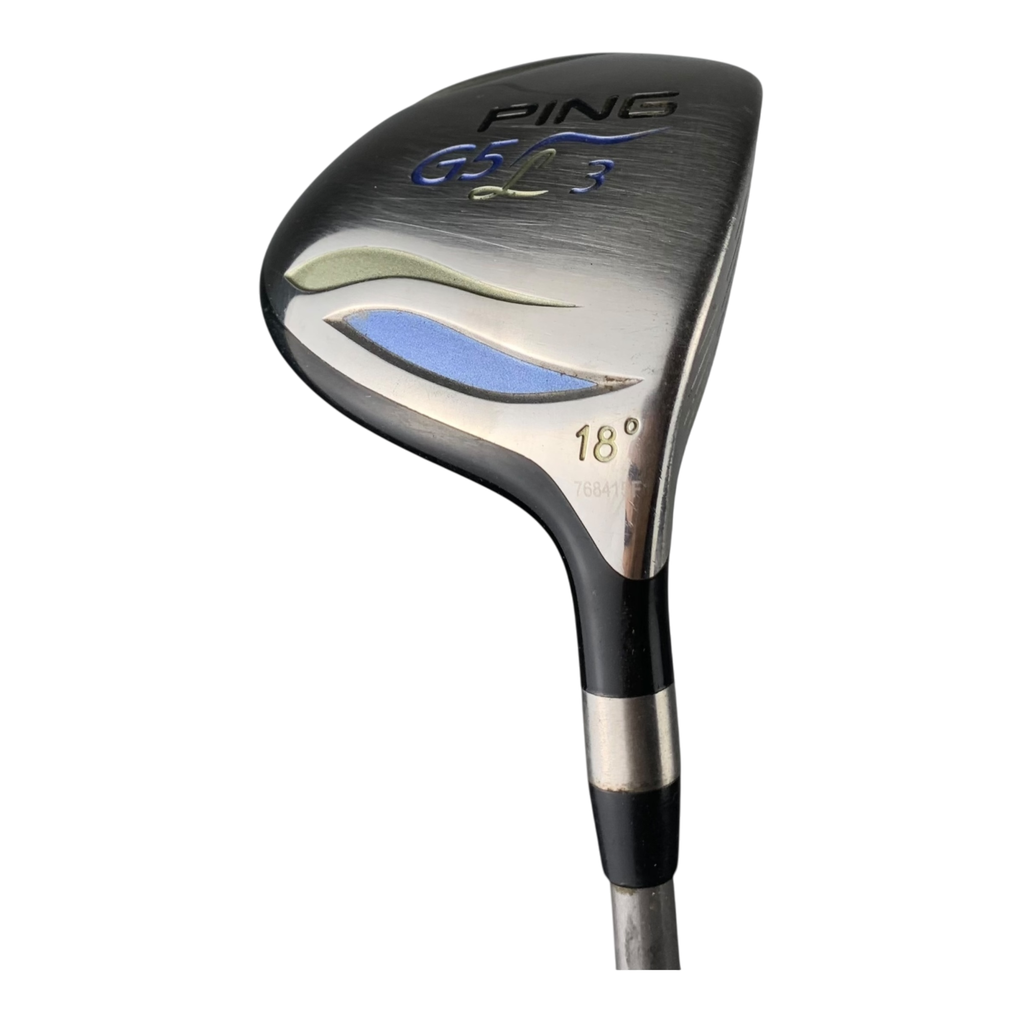 PING G5 Fairway Wood / Flex Soft-Regular / Grafit / #3/18 galleri billede 2 - brugt golf udstyr i god stand