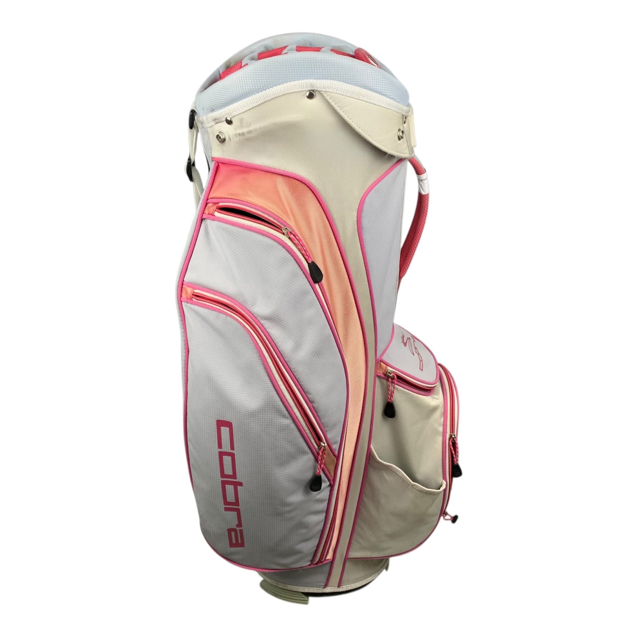 Cobra Cartbag / White/Pink / 14 Rum