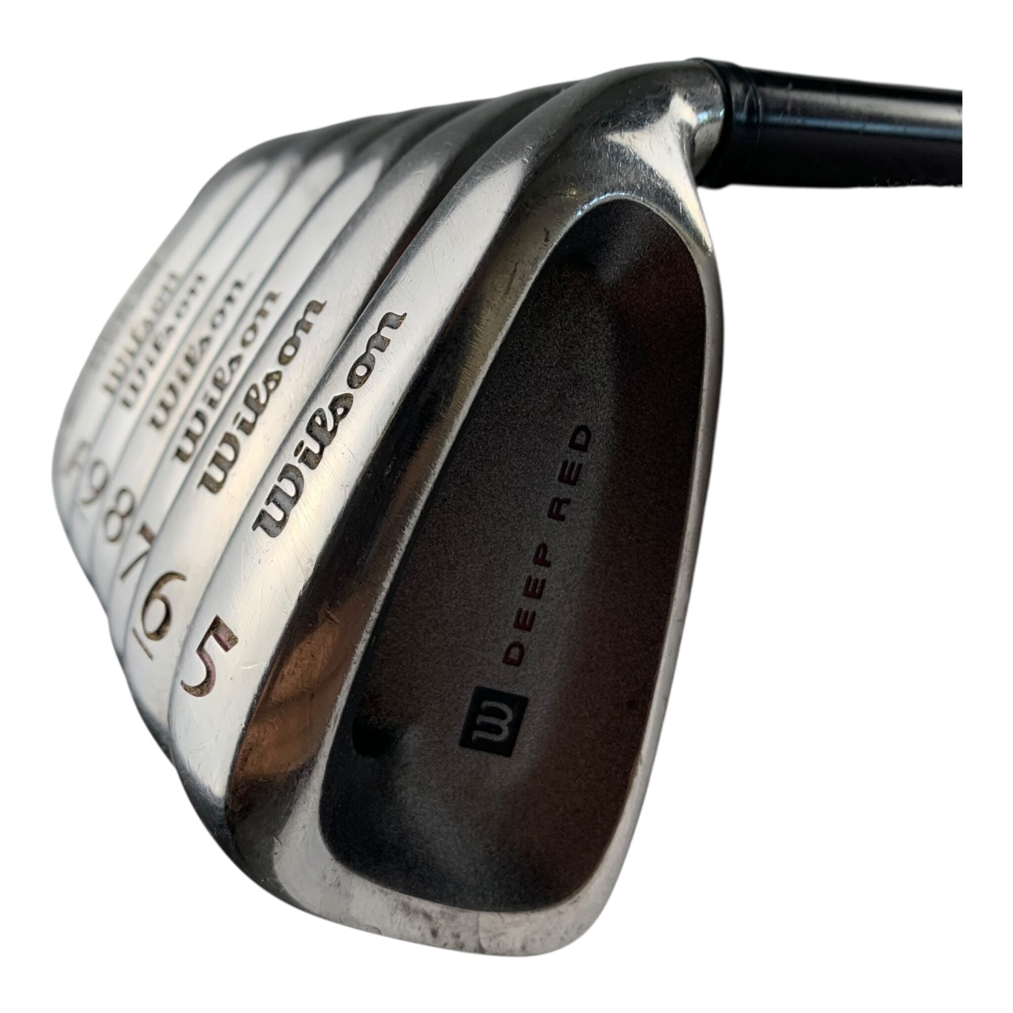 Wilson Deep Red Jernsæt / Flex A-flex / 5-SW  / Grafit