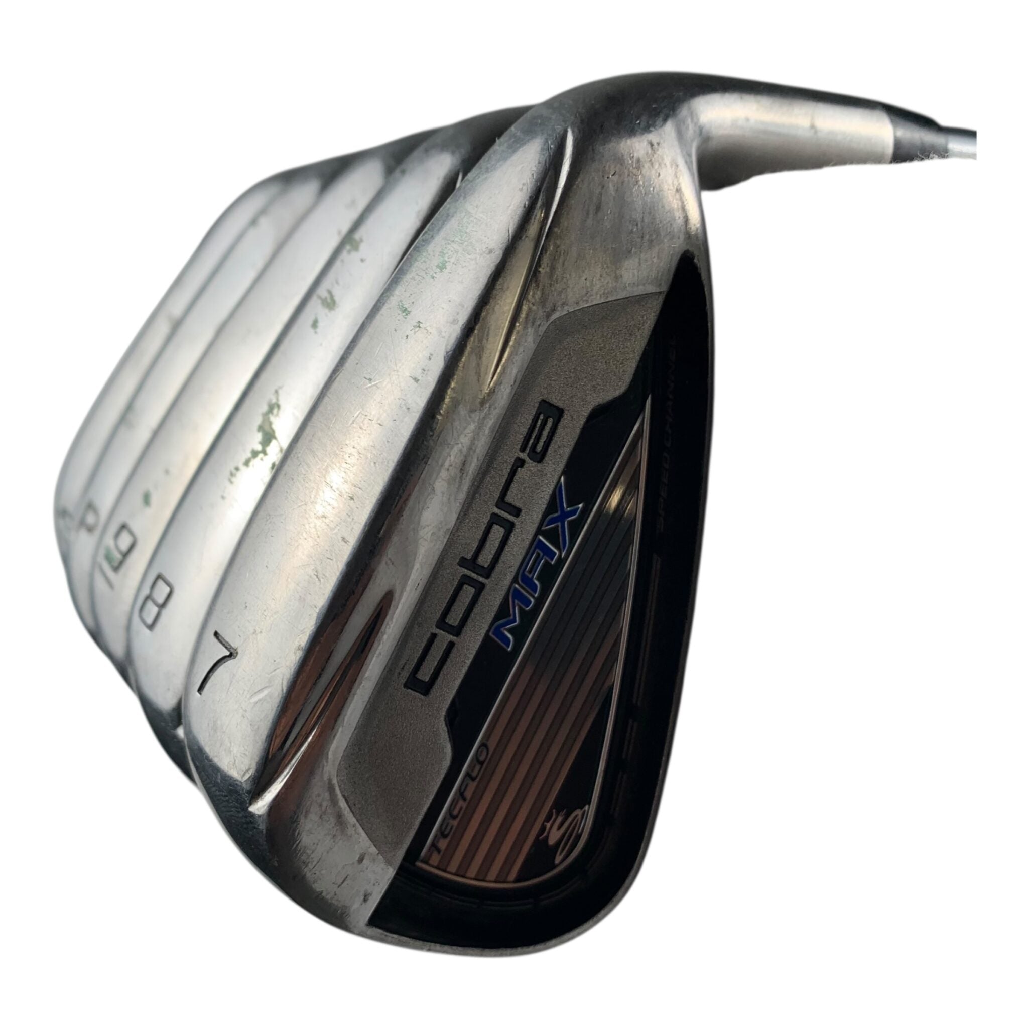 Cobra Max TecFlo Jernsæt / Flex Regular / 7-SW  / Grafit