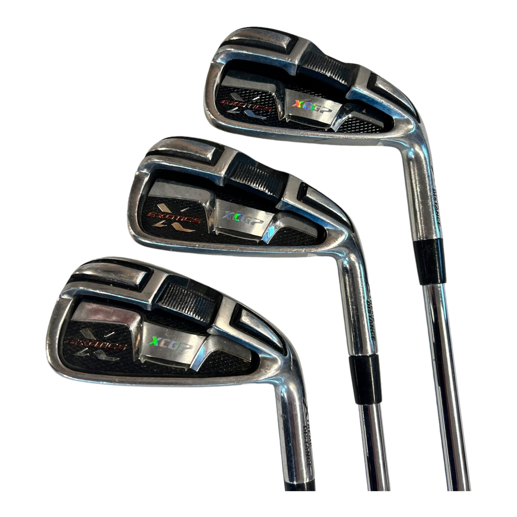 Tour Edge Exotics XCG7 jernsæt / Flex Firm / 4-PW + AW / Stål