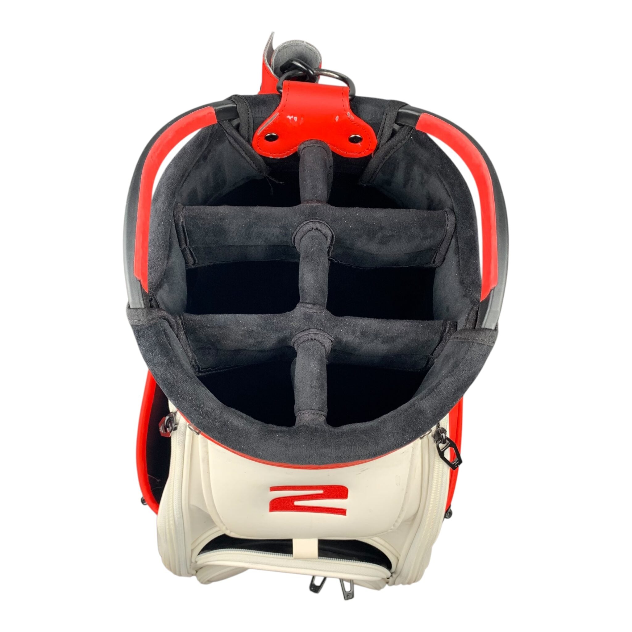 Taylormade Stealth Staffbag / White/Red / 6-Rum