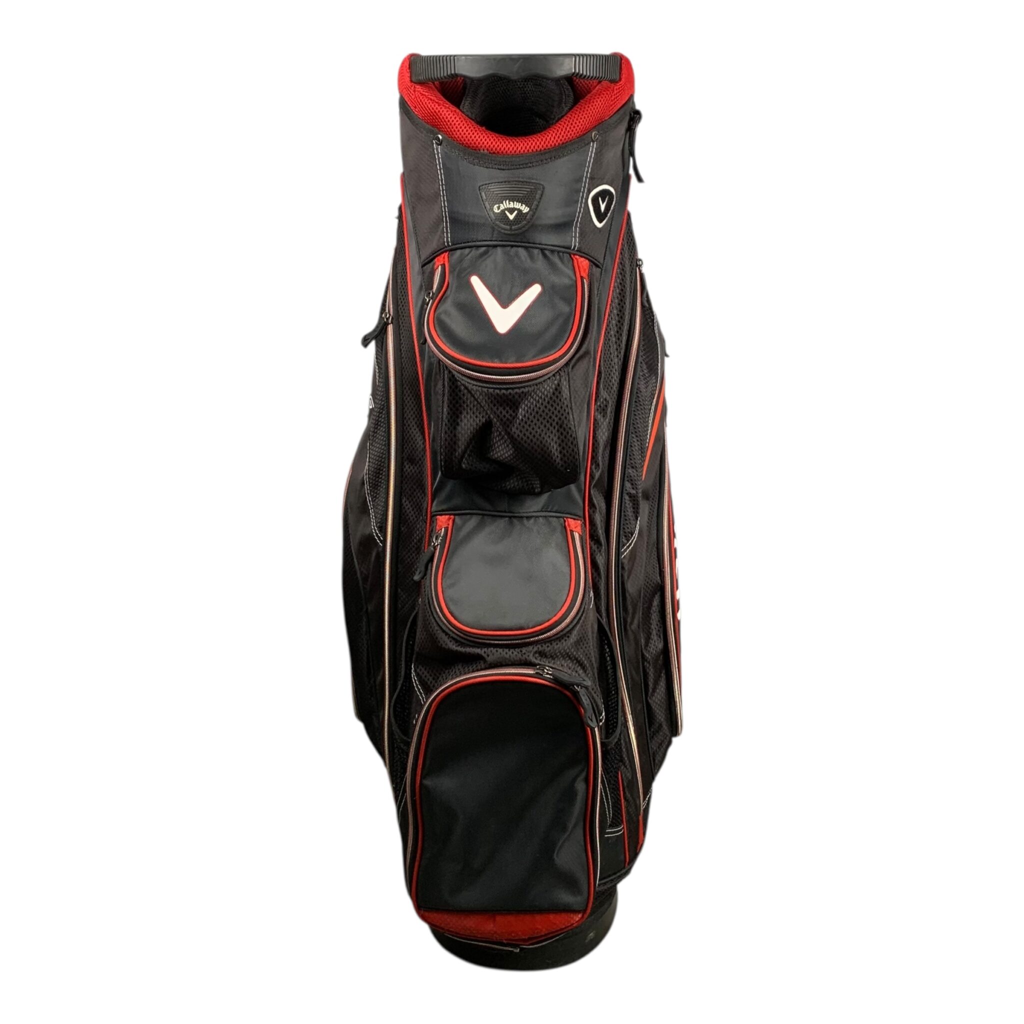 Callaway Cart Bag / Black/Red / 14-Rum