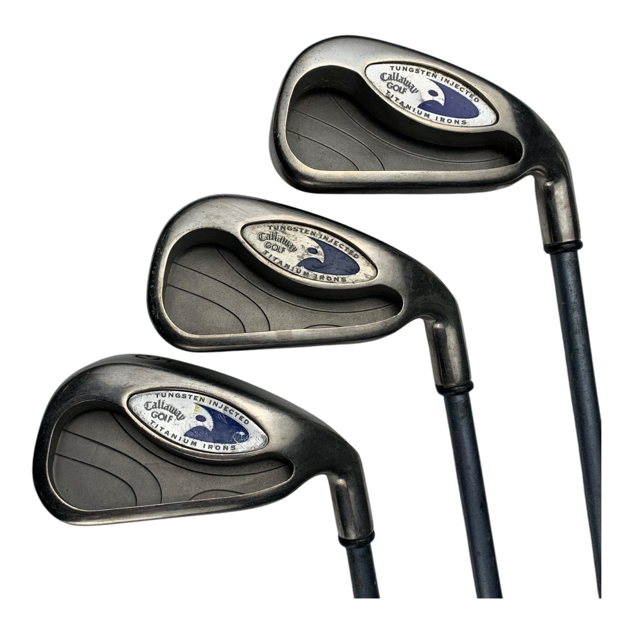 Callaway Hawk Eye Titanium Jernsæt / Flex Regular / 3-SW  / Grafit