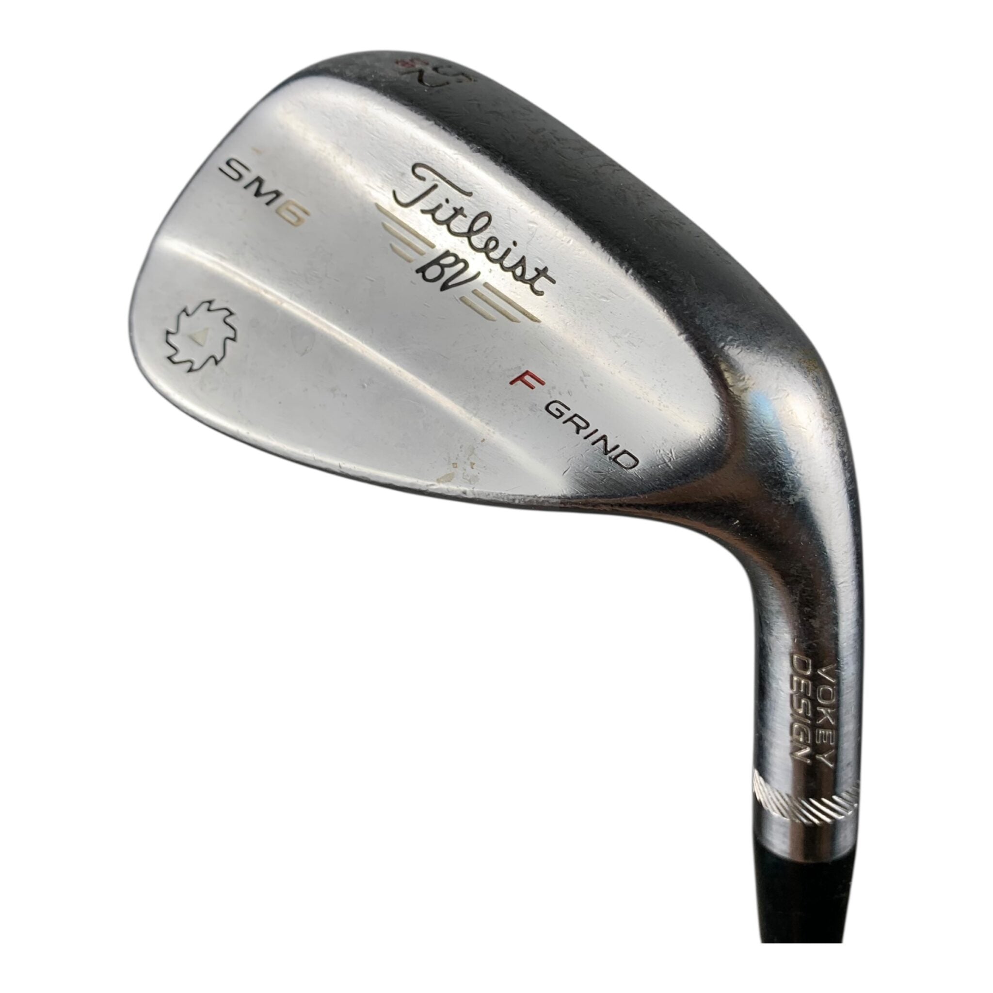 Titleist SM6 Tour Chrome F Grind Wedge / Stål / #52/08