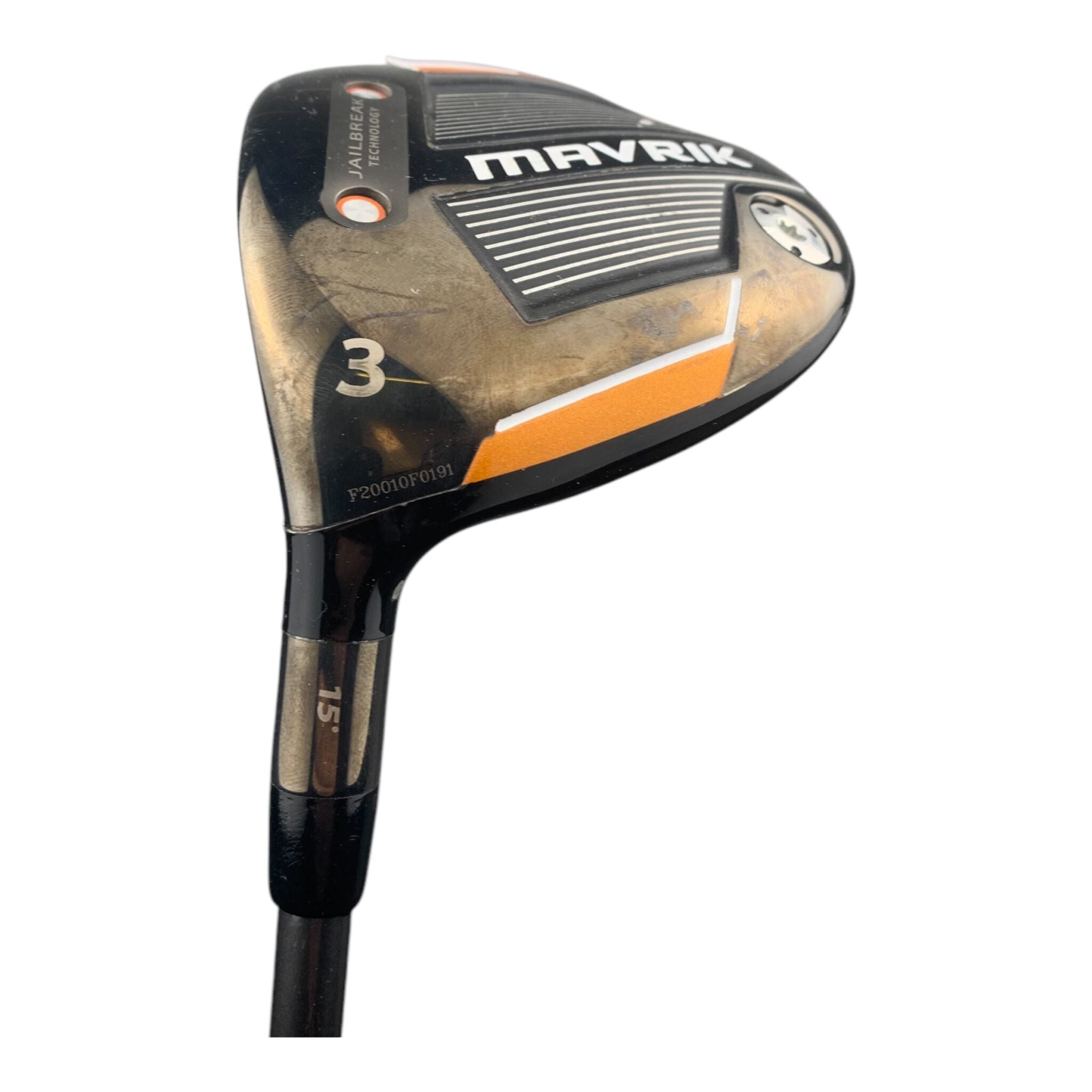 Callaway Mavrik Fairway Wood / Flex X-Stiff / Grafit / #3/15 - Venstre