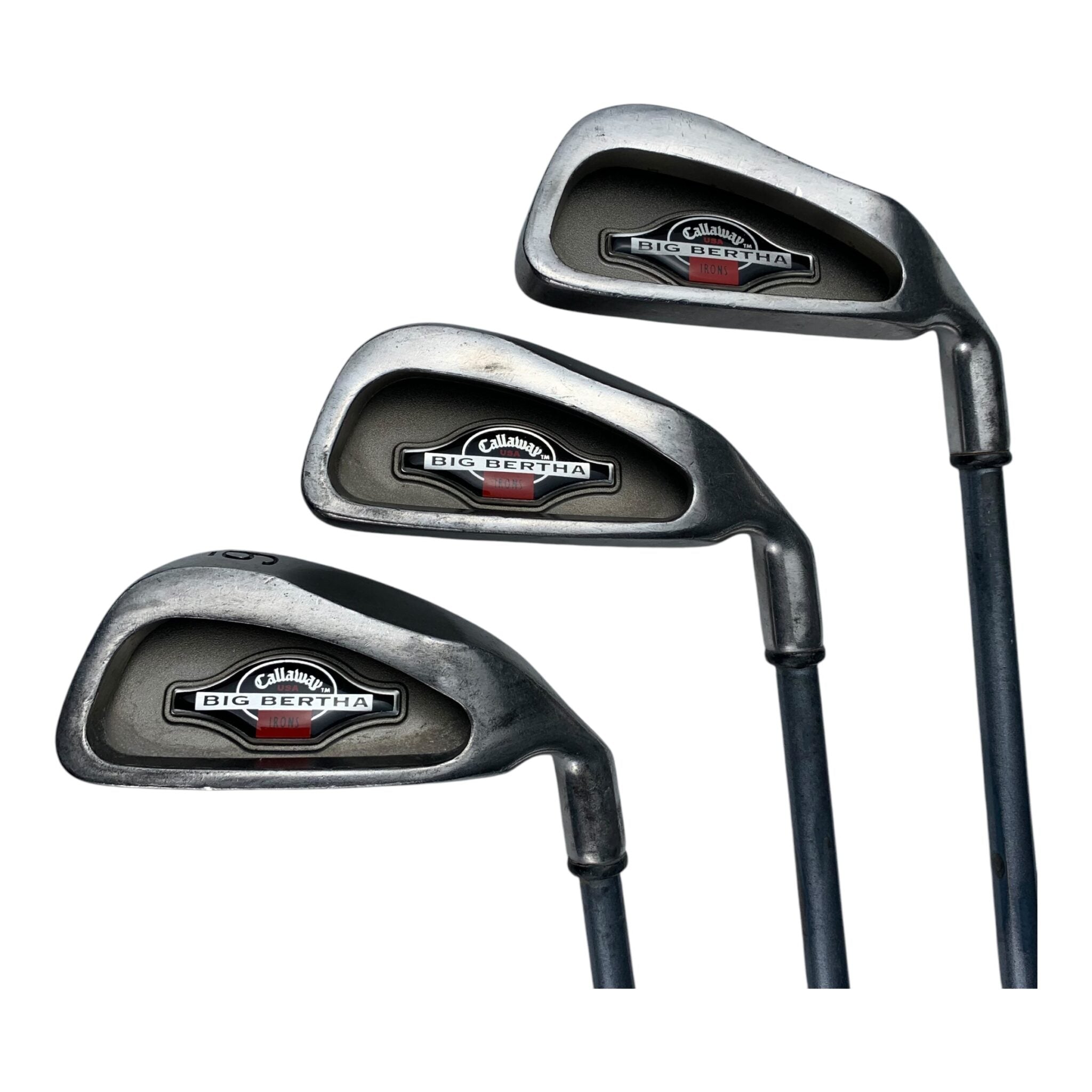 Callaway Big Bertha Jernsæt / Flex Regular / 4-SW  / Stål