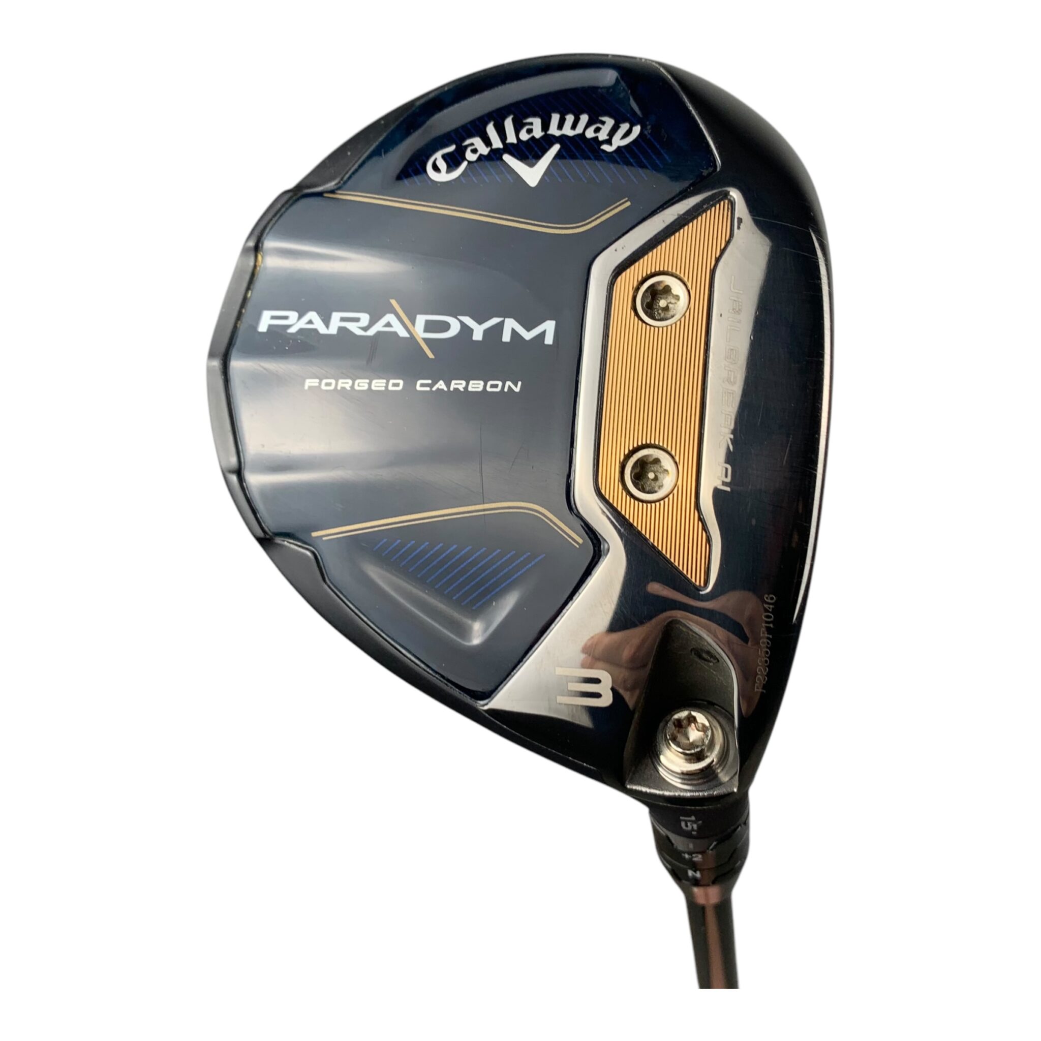 Callaway Paradym Fairway Wood / Flex Stiff / Grafit / #3/15