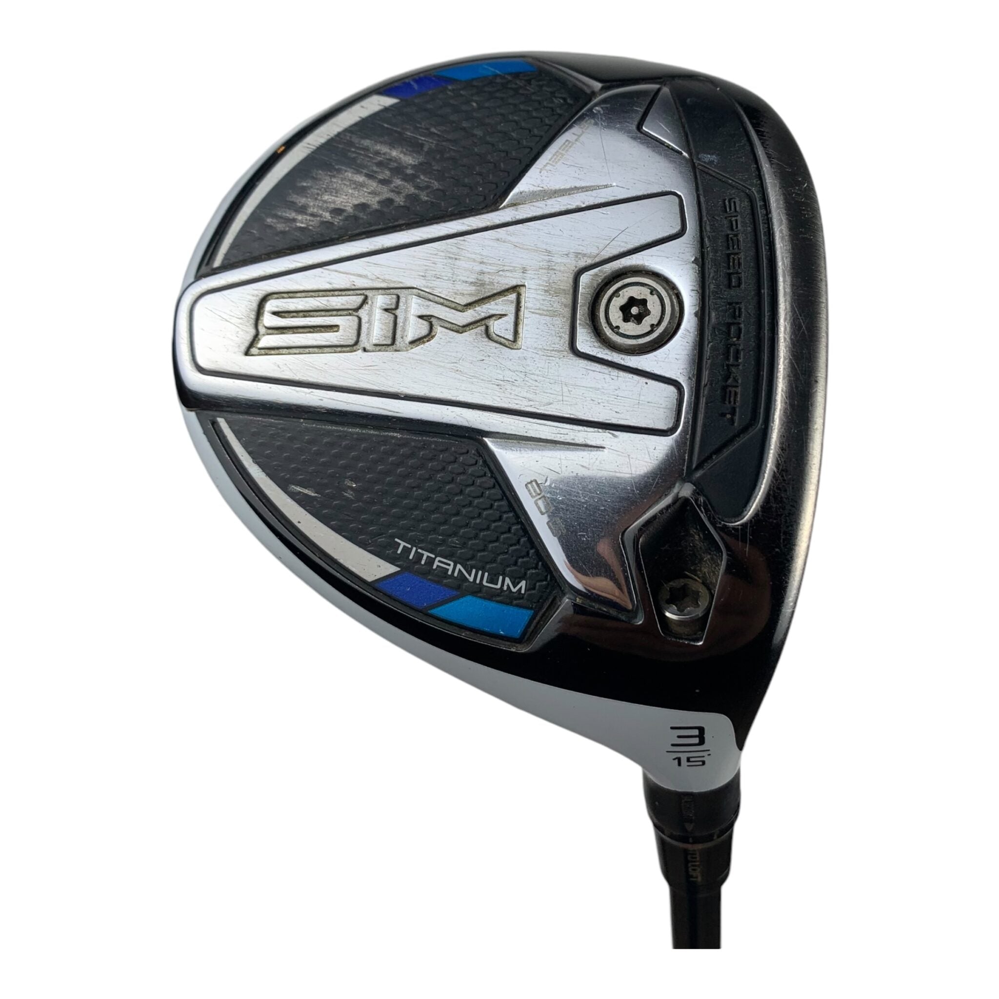 TaylorMade SIM Titanium Fairway Wood / Flex Stiff / #3/15