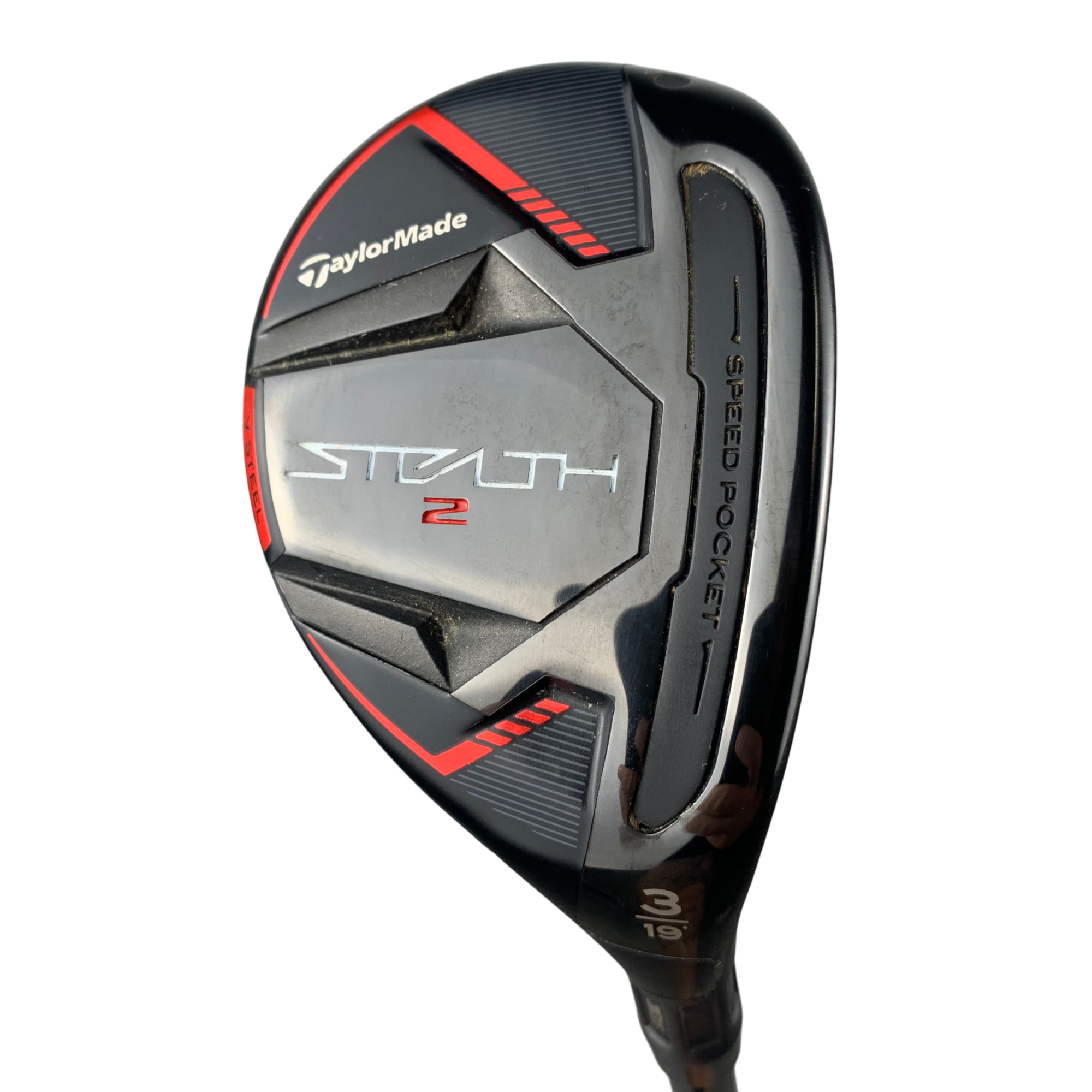 TaylorMade Stealth 2 Hybrid / Flex Stiff / Grafit / #3/19 hovedbillede - brugt golf udstyr i god stand