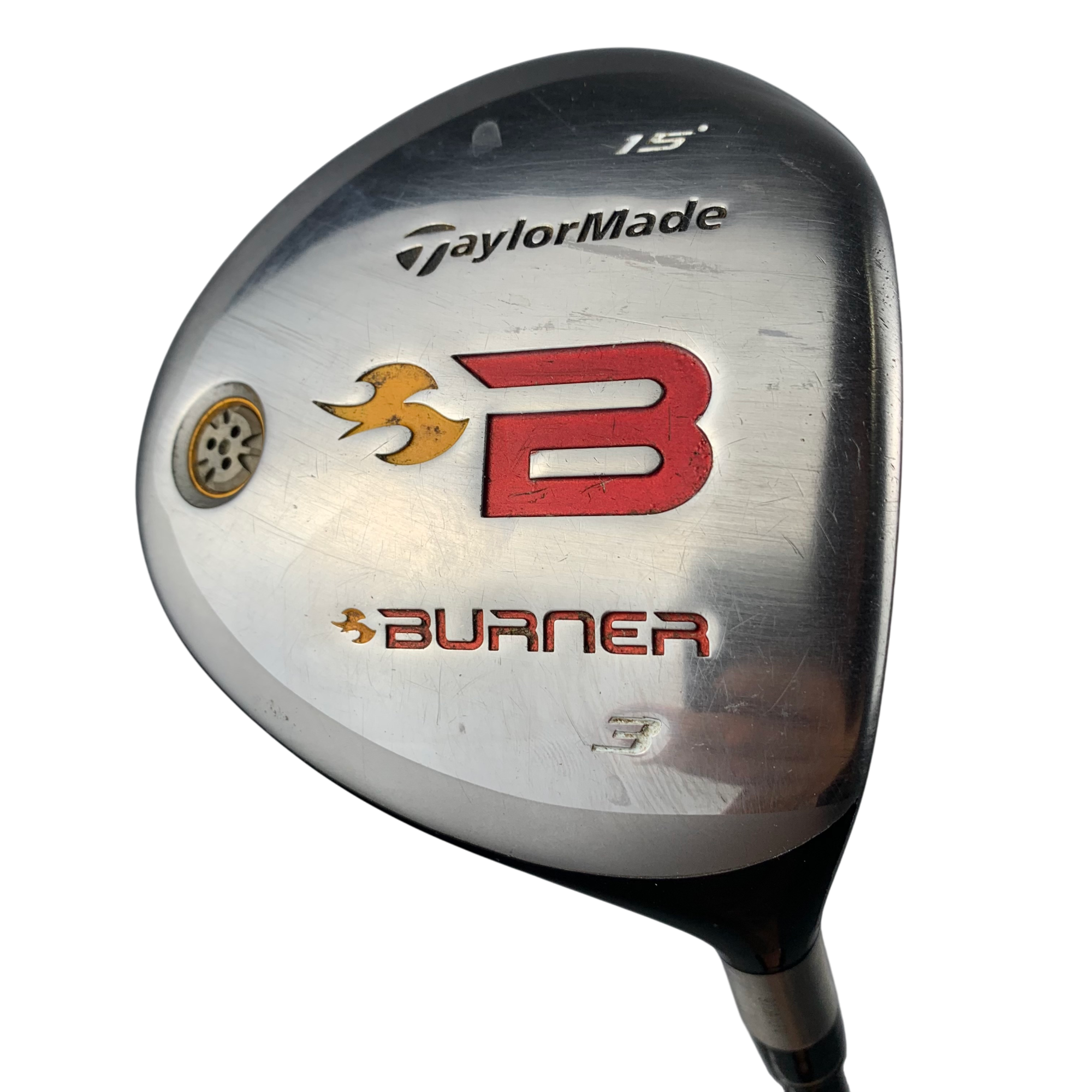 TaylorMade Burner Fairway Wood / Flex Regular / Grafit / #3/15 hovedbillede - brugt golf udstyr i god stand