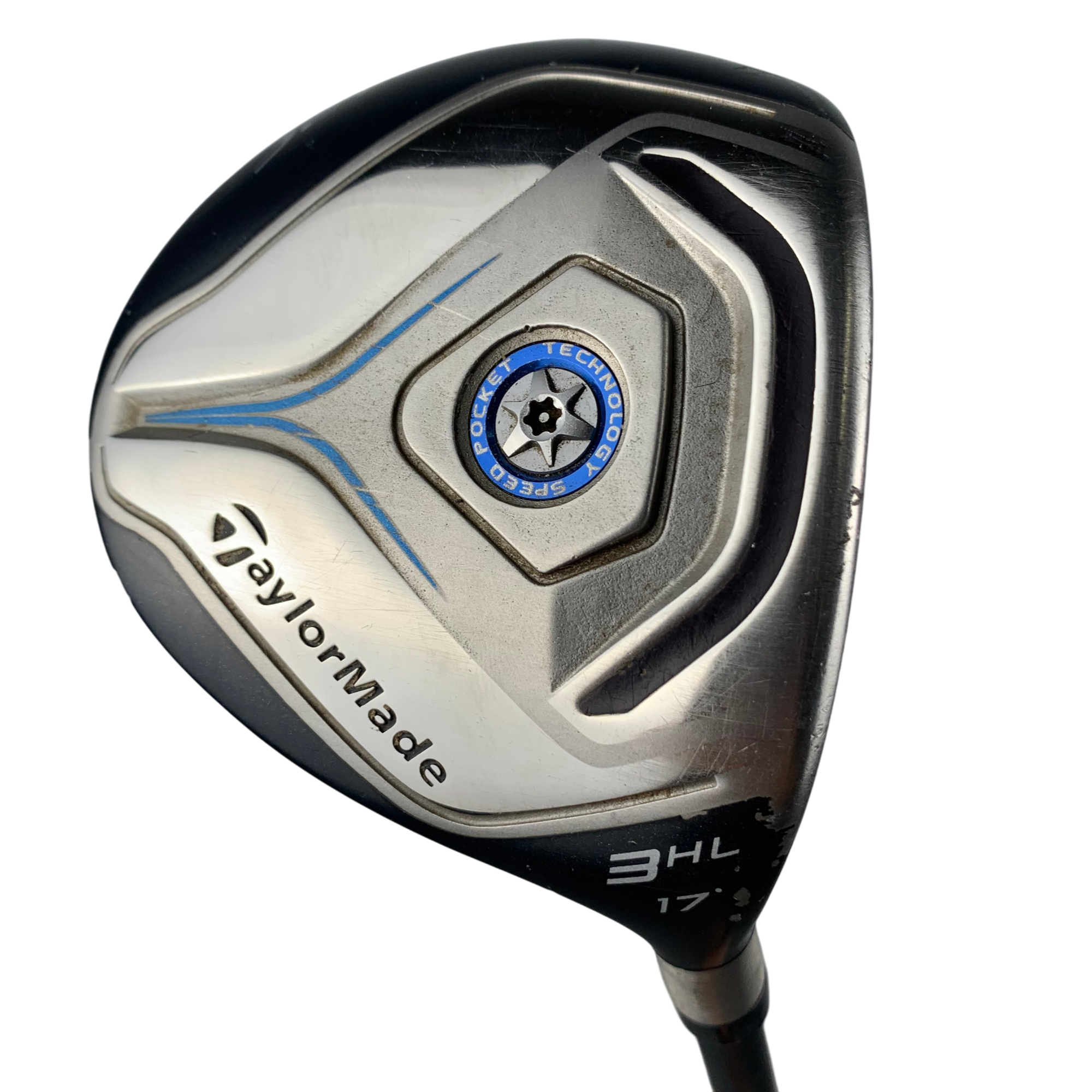TaylorMade Jetspeed Fairway Wood / Flex Regular / Grafit / #3/17 hovedbillede - brugt golf udstyr i god stand