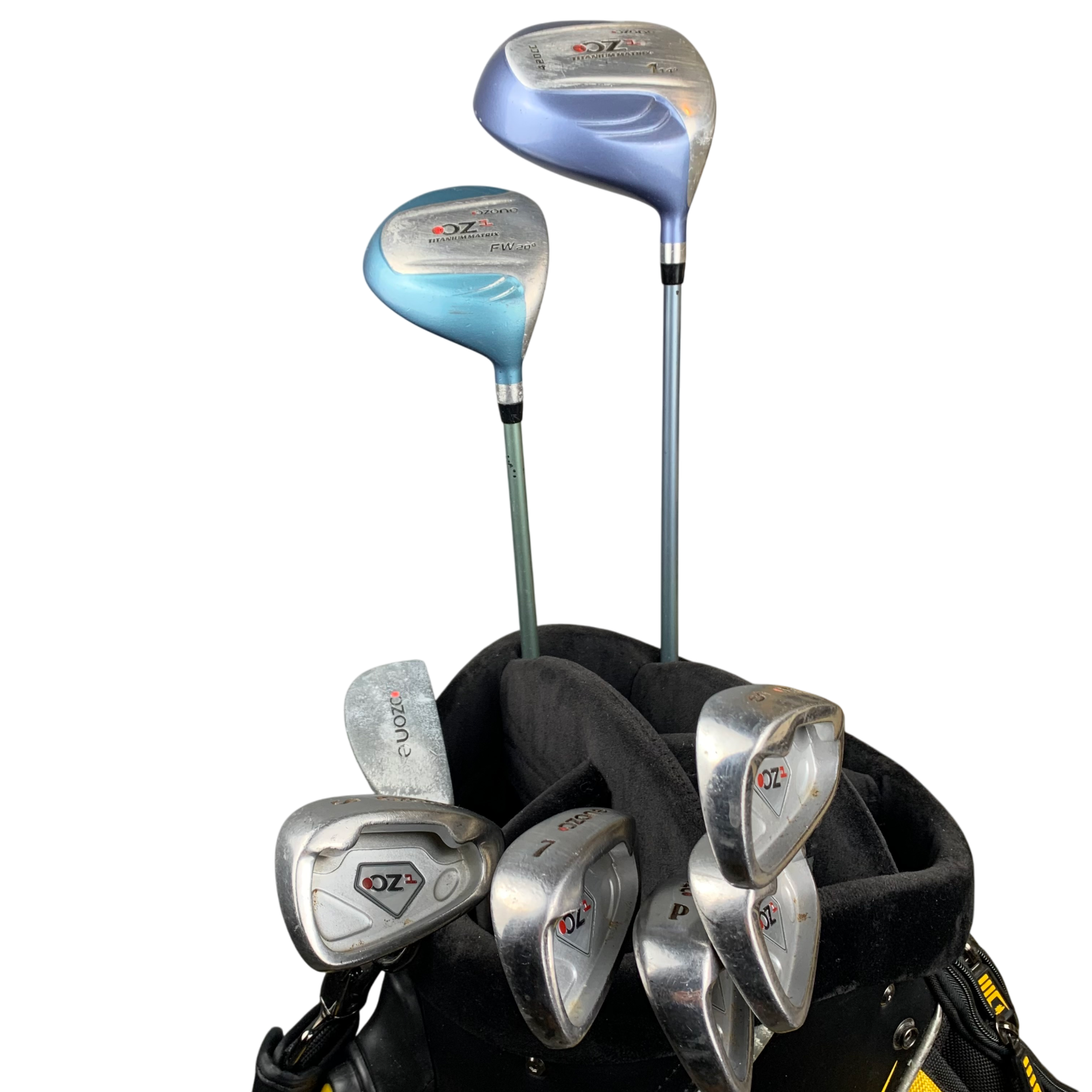 Ozone Komplet Sæt U. Bag / Flex Ladies / Graphite hovedbillede - brugt golf udstyr i god stand