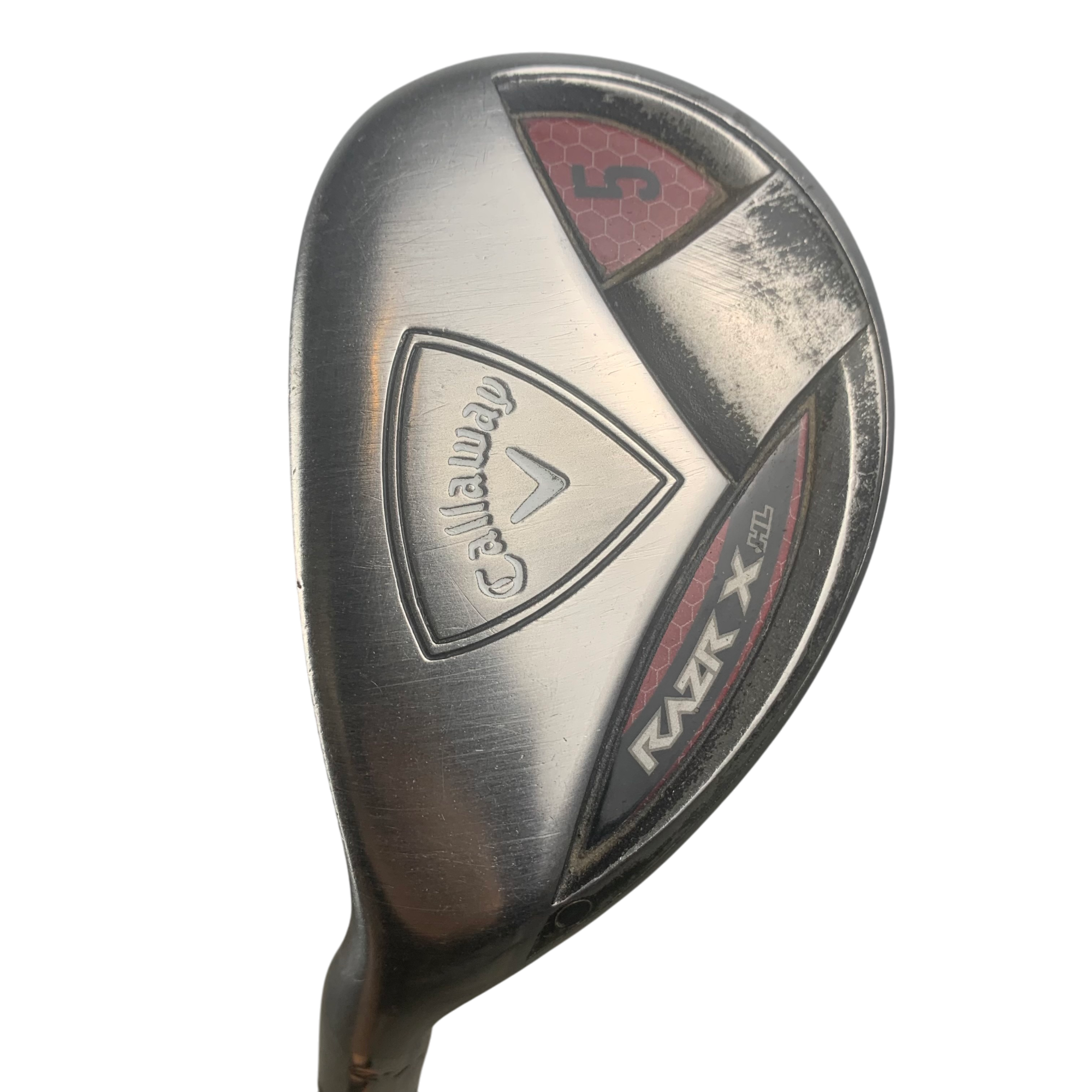 Callaway RAZR X HL Hybrid / Flex Regular / Grafit / #5/25 Venstre hovedbillede - brugt golf udstyr i god stand