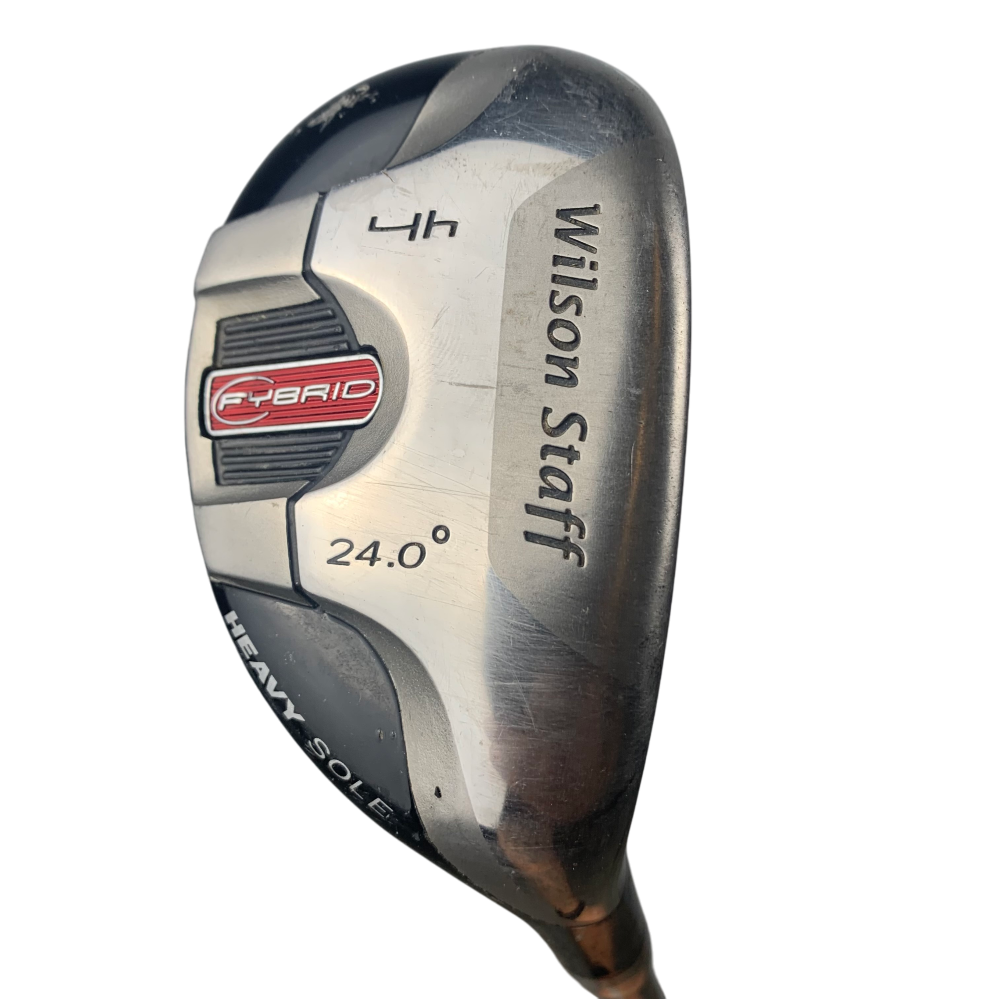 Wilson Fybrid Heavysole Hybrid / Flex Stiff / Grafit / #4/24 hovedbillede - brugt golf udstyr i god stand