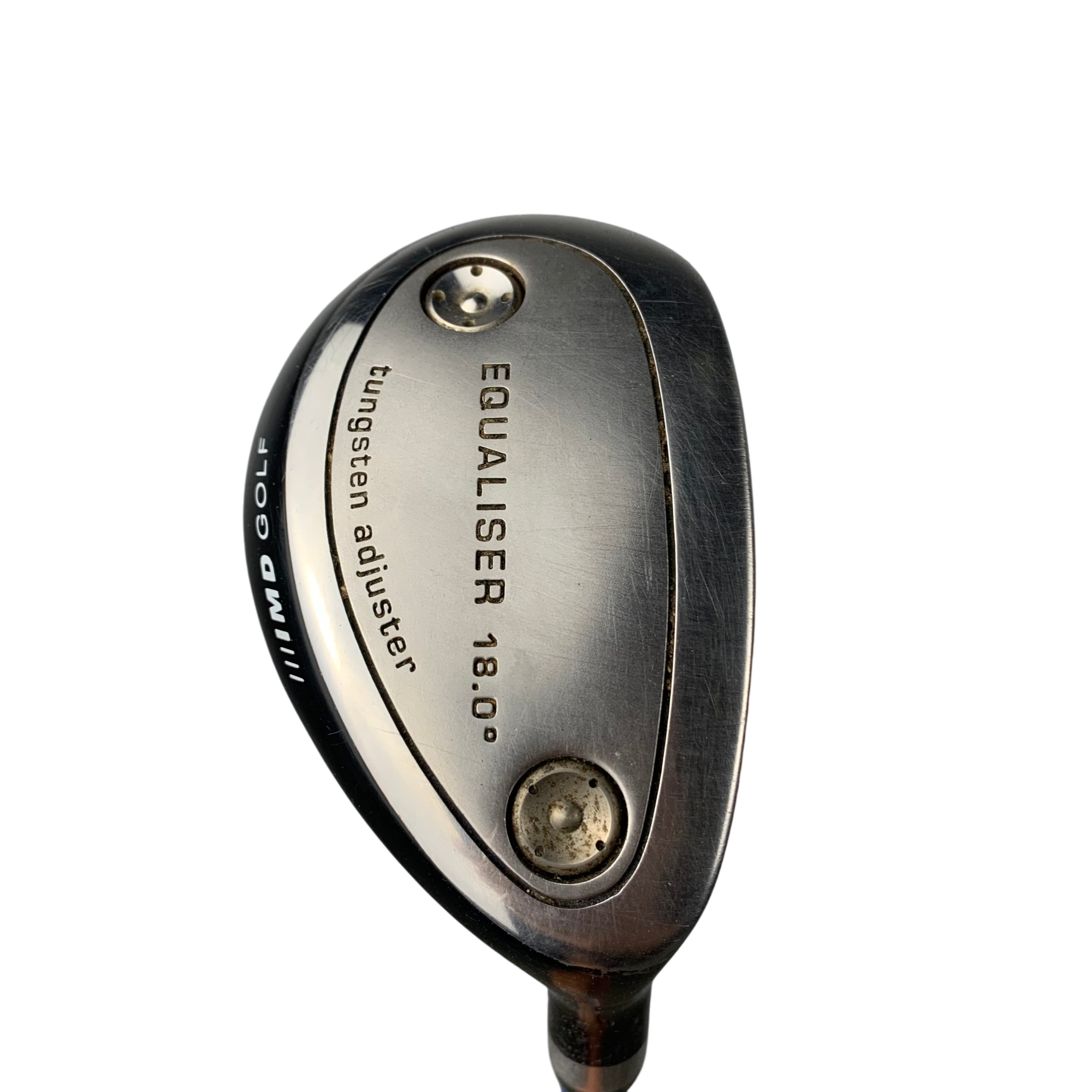 MD Golf Equaliser Hybrid / Flex Stiff / Grafit / #3/18 hovedbillede - brugt golf udstyr i god stand