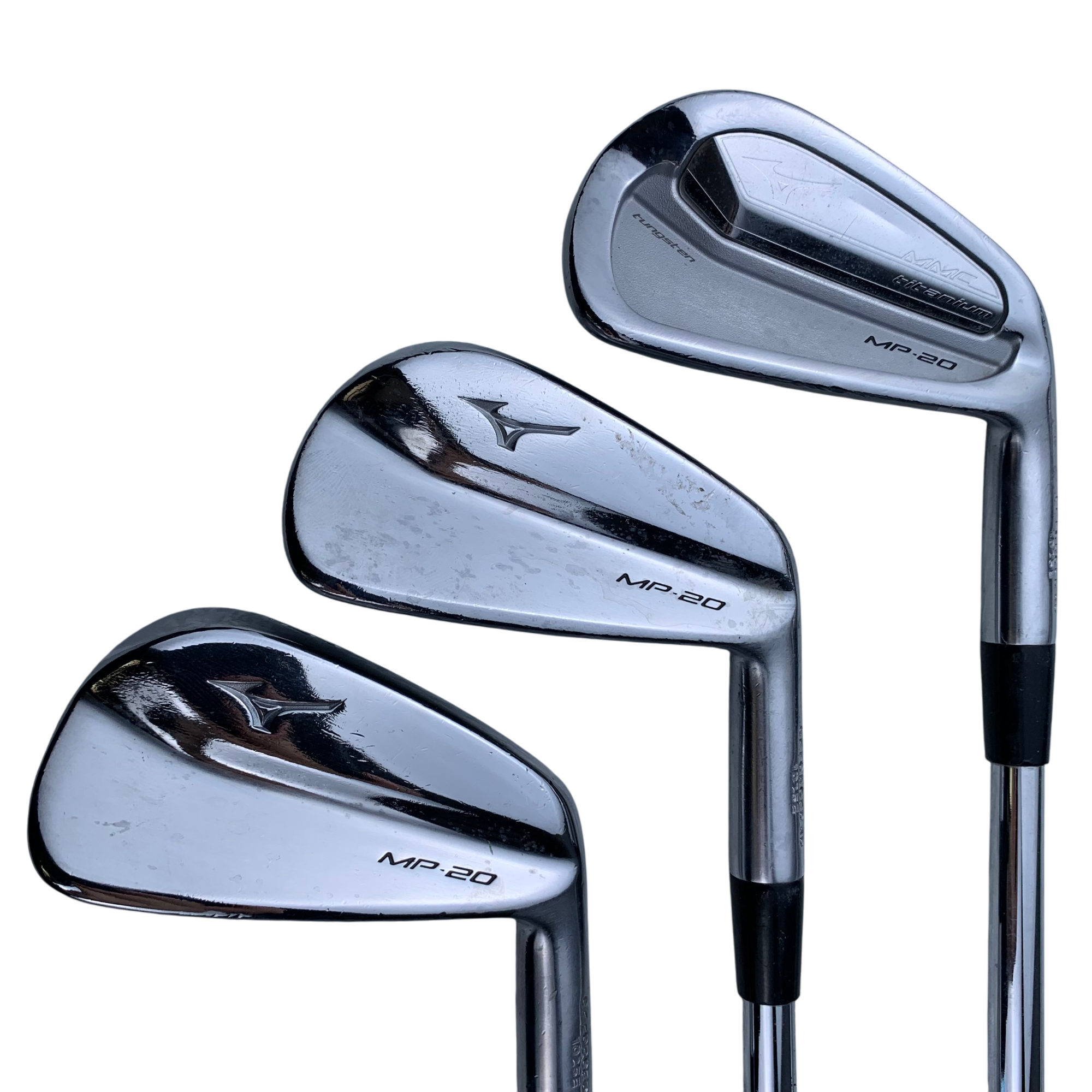 Mizuno MP-20 Jernsæt / Flex X-Stiff / 4-P / Stål hovedbillede - brugt golf udstyr i god stand