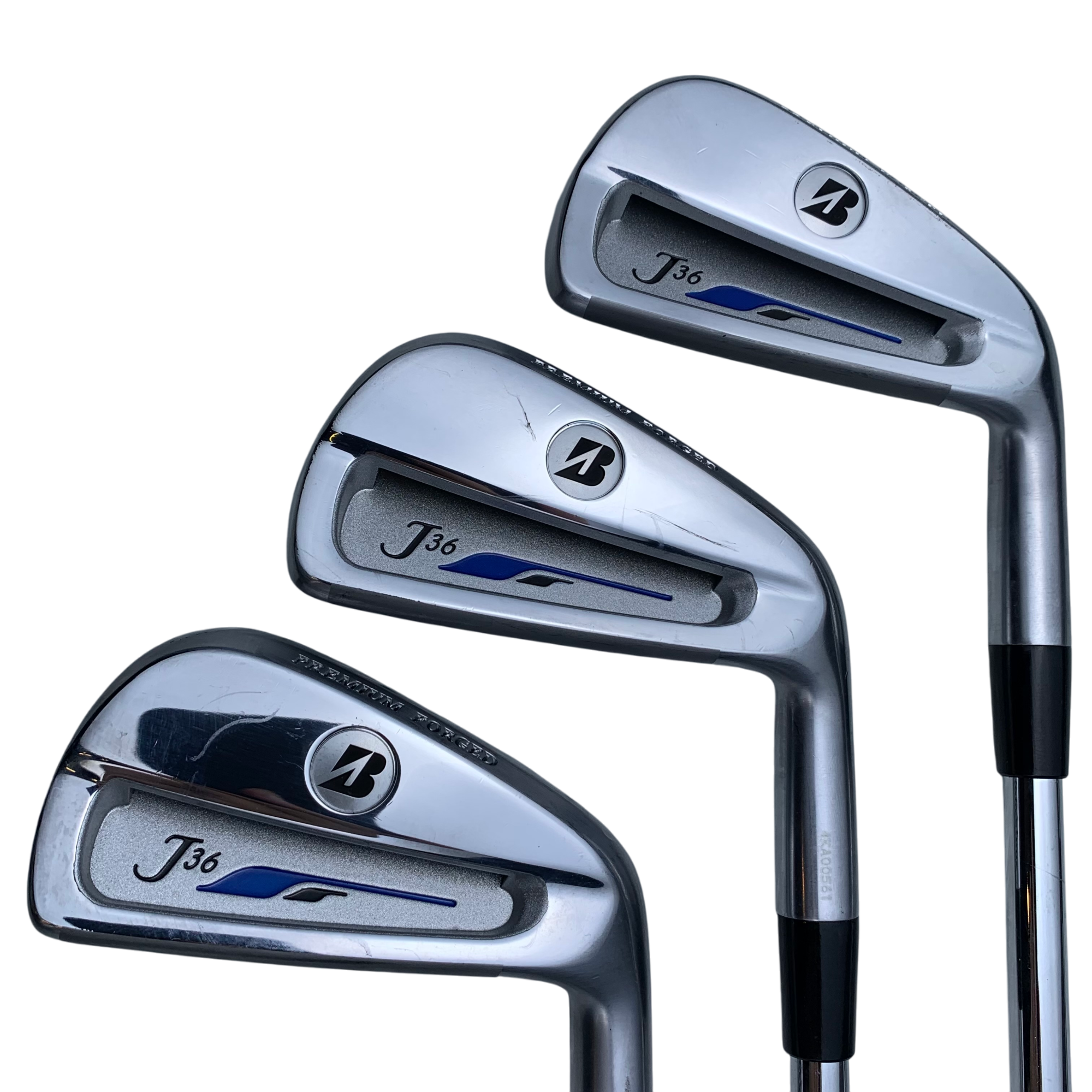 Bridgestone J36 Jernsæt / Flex Regular / 3-PW / Stål hovedbillede - brugt golf udstyr i god stand