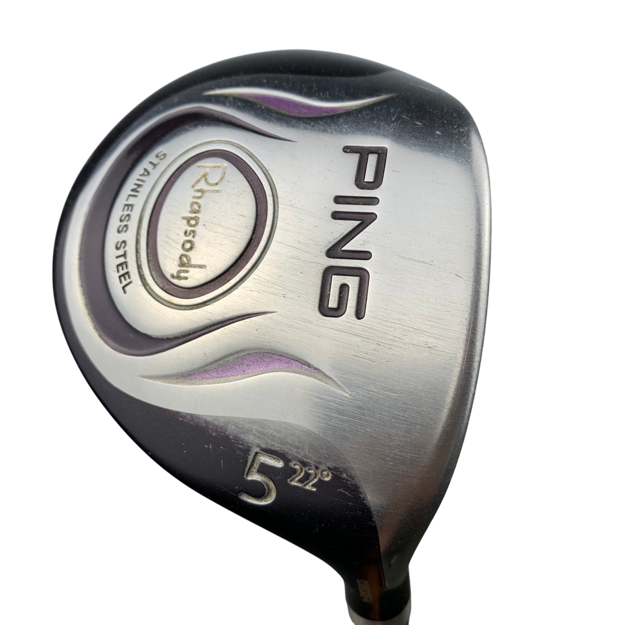 PING Rhapsody Fairway Wood / Flex Ladies / Grafit / #5/22 hovedbillede - brugt golf udstyr i god stand