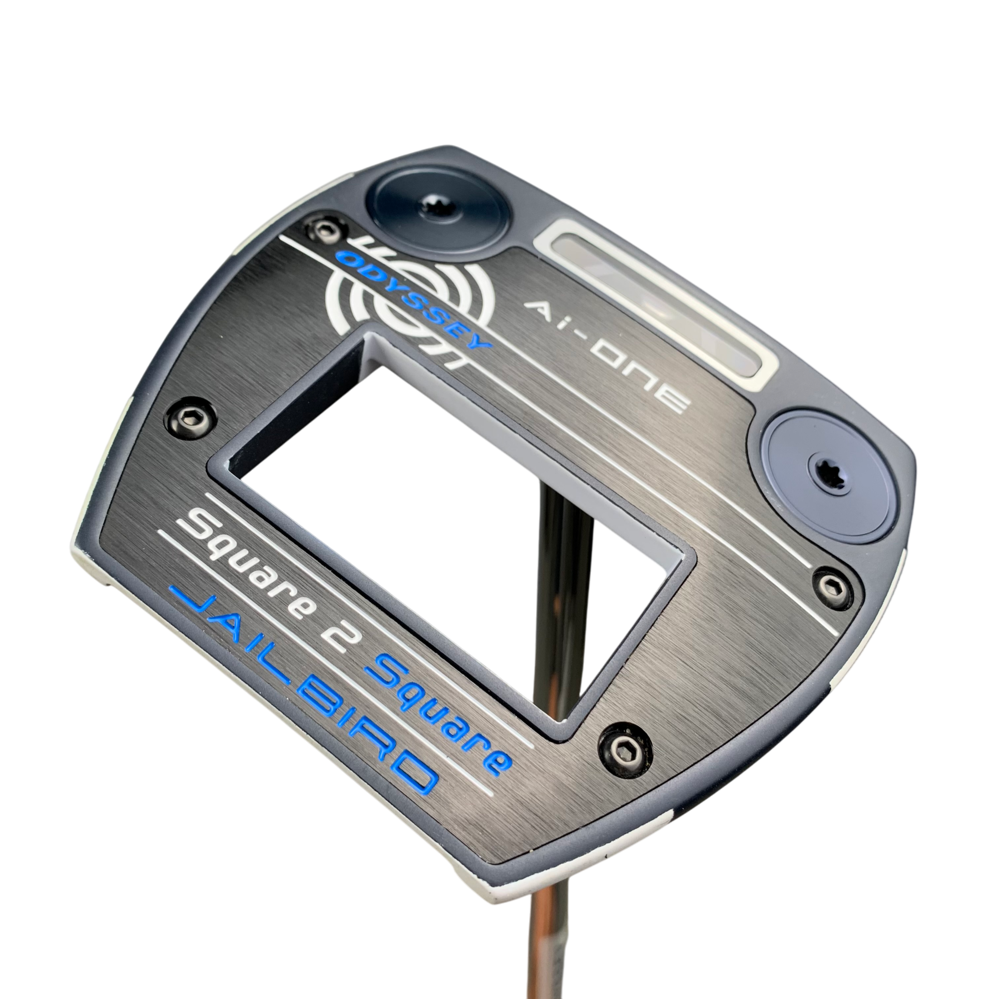 Odyssey AI ONE Square 2 Square Jailbird Broomstick Putter / 33" hovedbillede - brugt golf udstyr i god stand