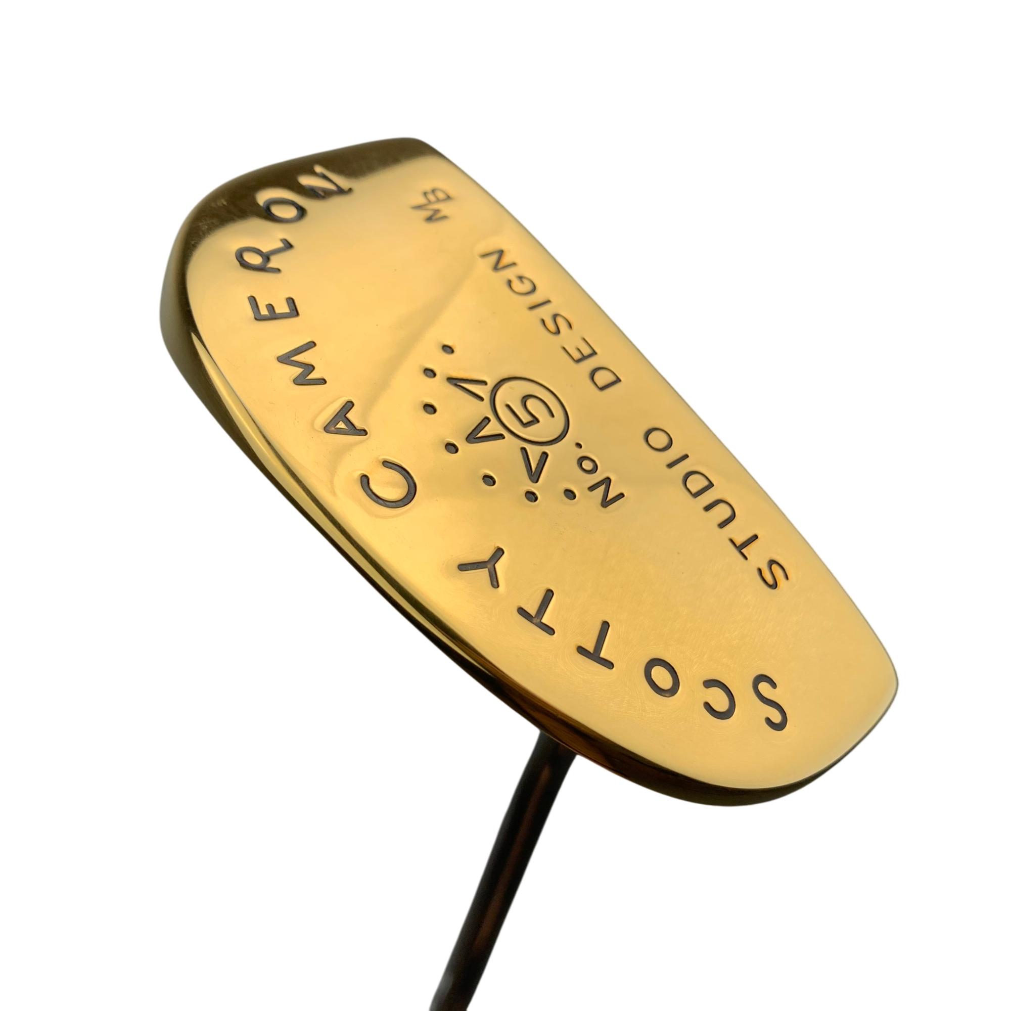 Titleist Scotty Cameron Studio Design 5. MB - 24k Gold - 1 of 1 Putter / 34" hovedbillede - brugt golf udstyr i god stand