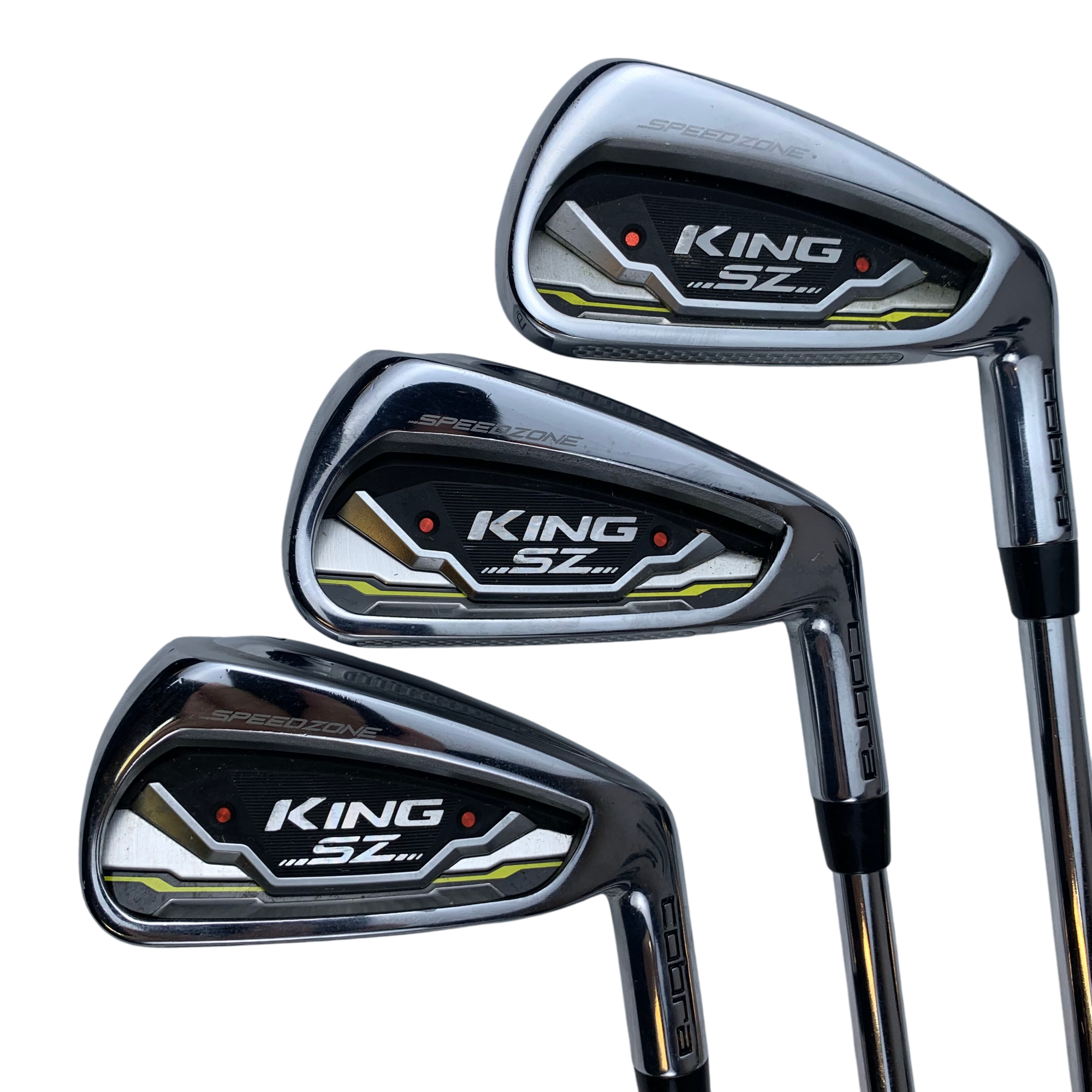 Cobra King Speedzone Jernsæt / Flex Regular / 5-SW / Stål hovedbillede - brugt golf udstyr i god stand