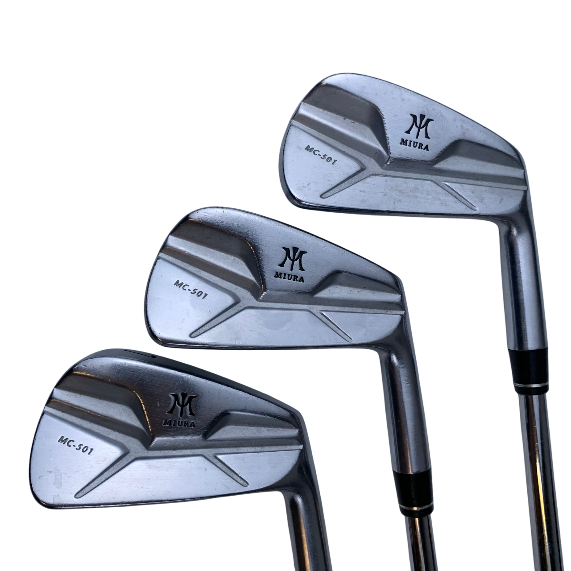 Miura mc-501 Jernsæt / Flex X-Stiff / 5-PW / Stål hovedbillede - brugt golf udstyr i god stand