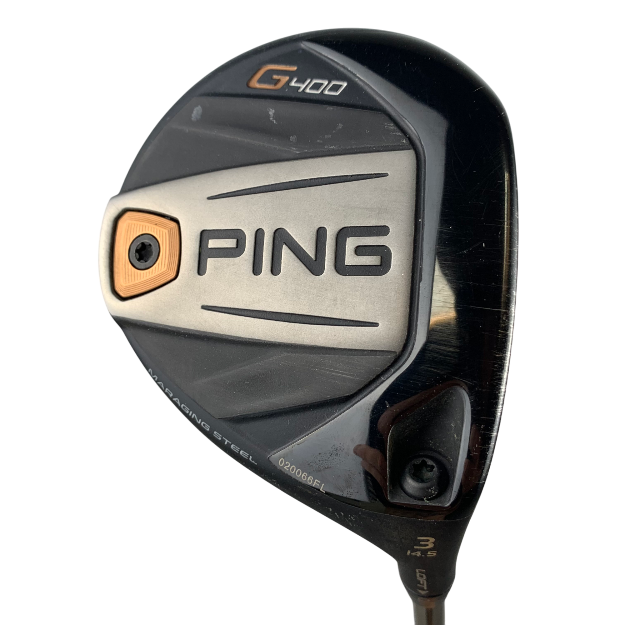 PING G400 Fairway Wood / Flex Stiff / Grafit / #3/14.5 hovedbillede - brugt golf udstyr i god stand