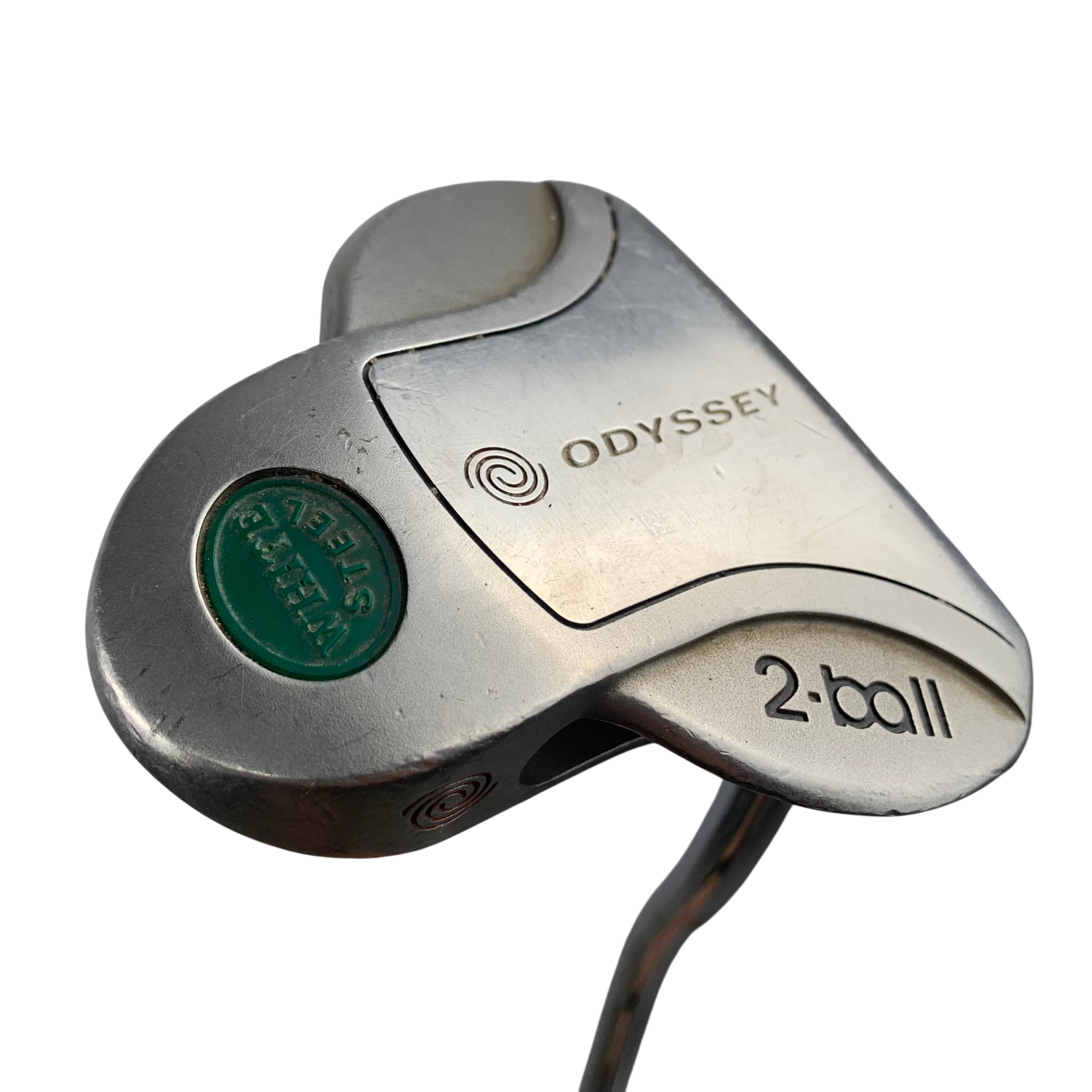 Odyssey White Hot 2-ball Putter / 35" hovedbillede - brugt golf udstyr i god stand