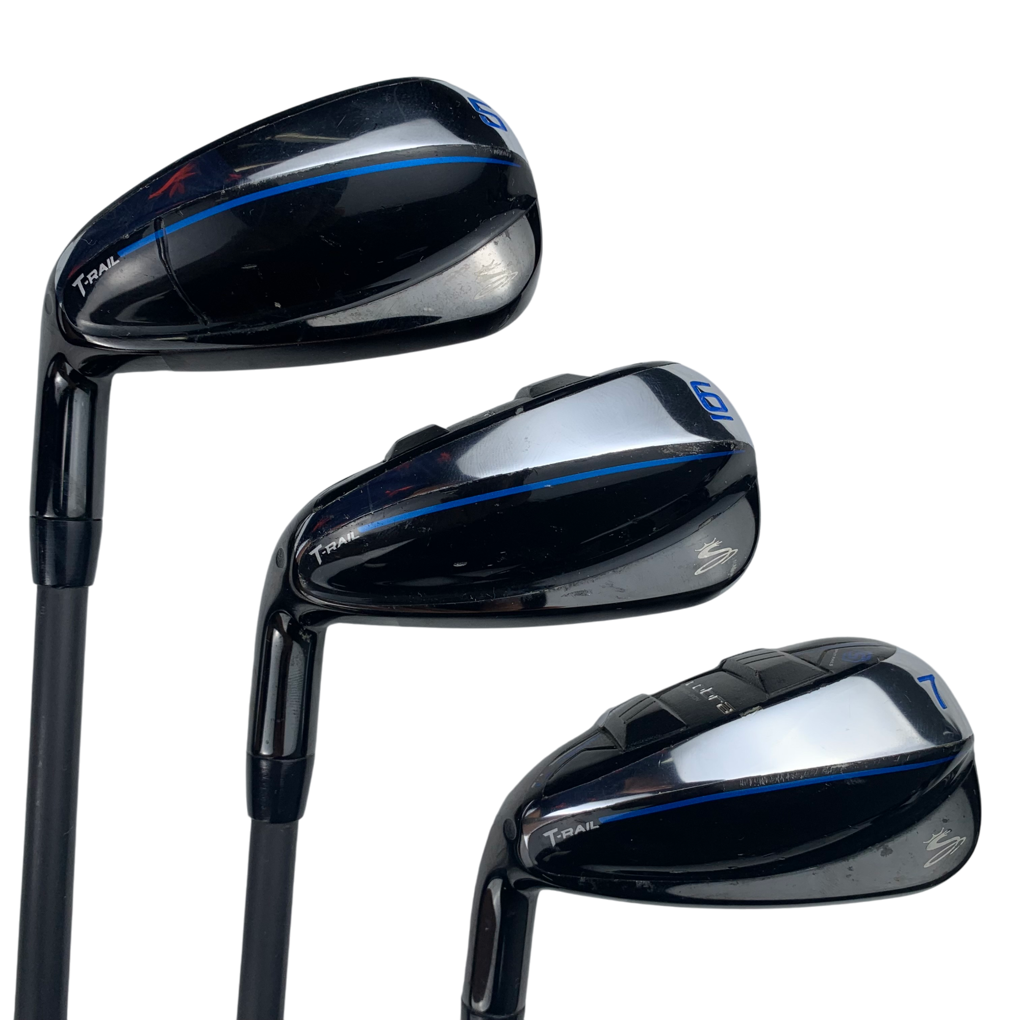 Cobra T-Rail Gen. 3 Jernsæt / Flex Regular / 5-G / Grafit Venstre hovedbillede - brugt golf udstyr i god stand