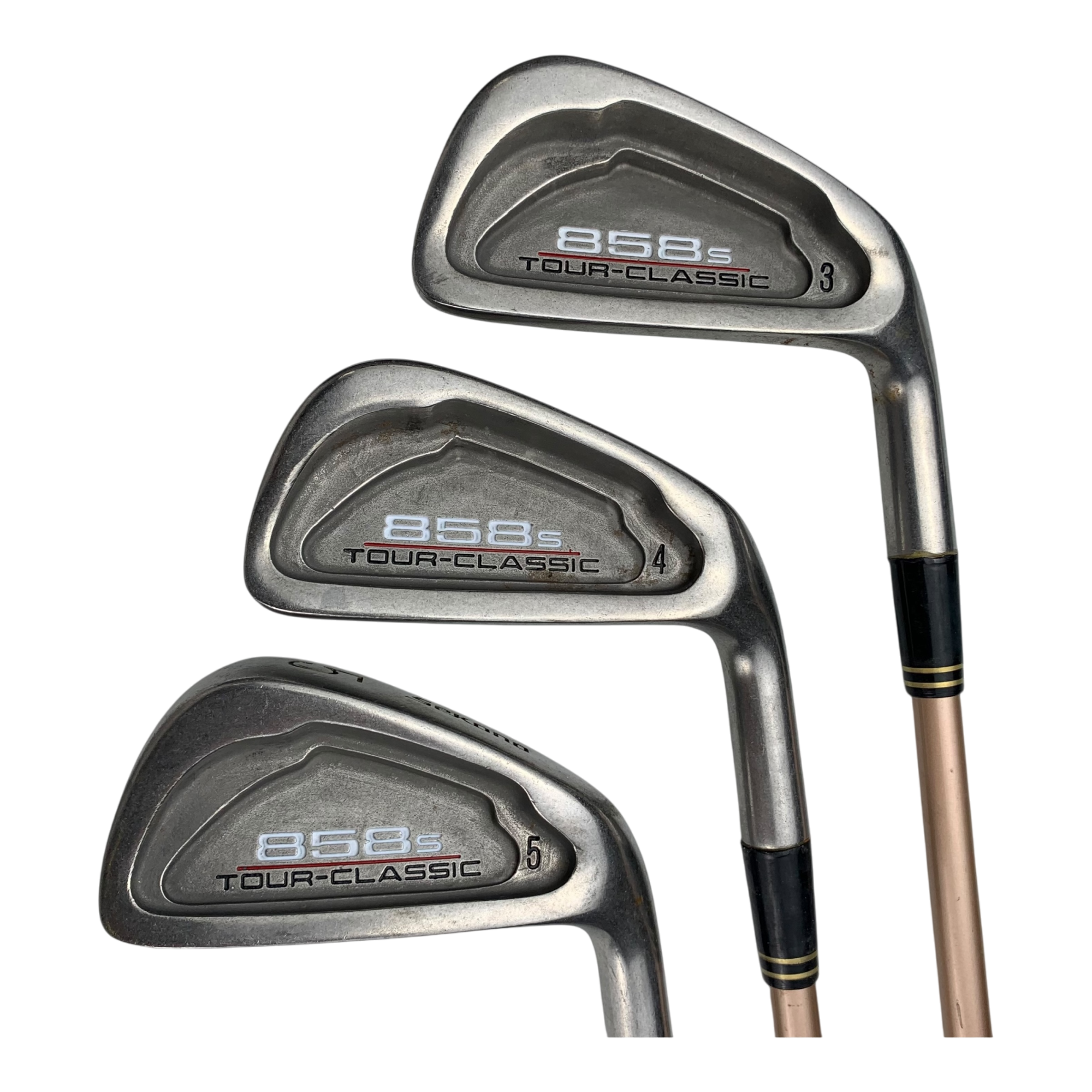 Sekono 858S Jernsæt / Flex Stiff / 3-SW / Grafit hovedbillede - brugt golf udstyr i god stand