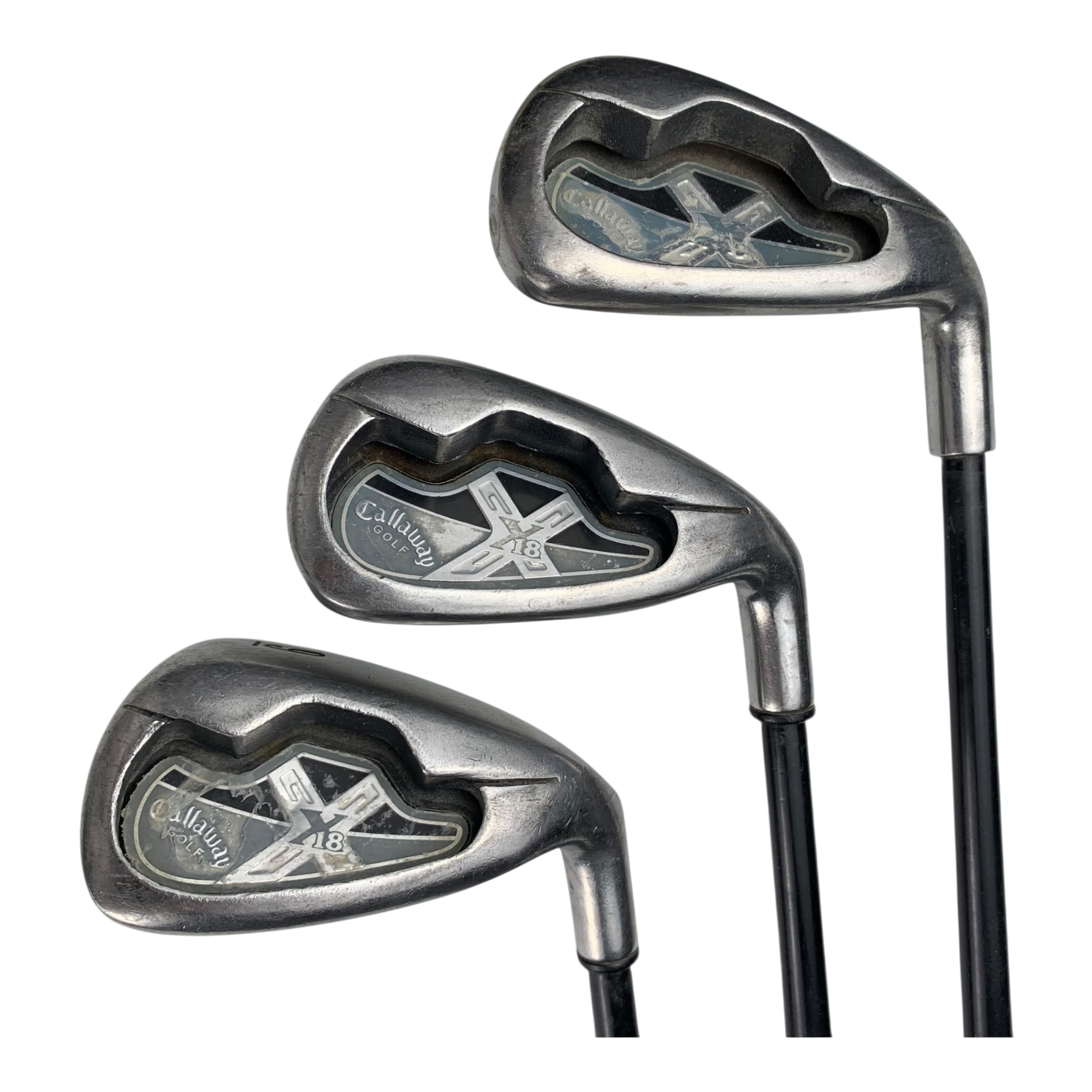 Callaway X-18 Jernsæt / Flex Regular / 7-SW / Grafit hovedbillede - brugt golf udstyr i god stand