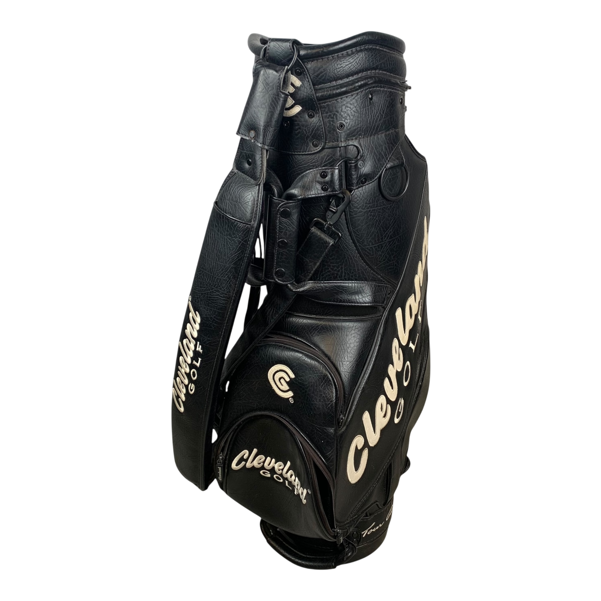 Cleveland Staff Bag / 6-Way / Black hovedbillede - brugt golf udstyr i god stand