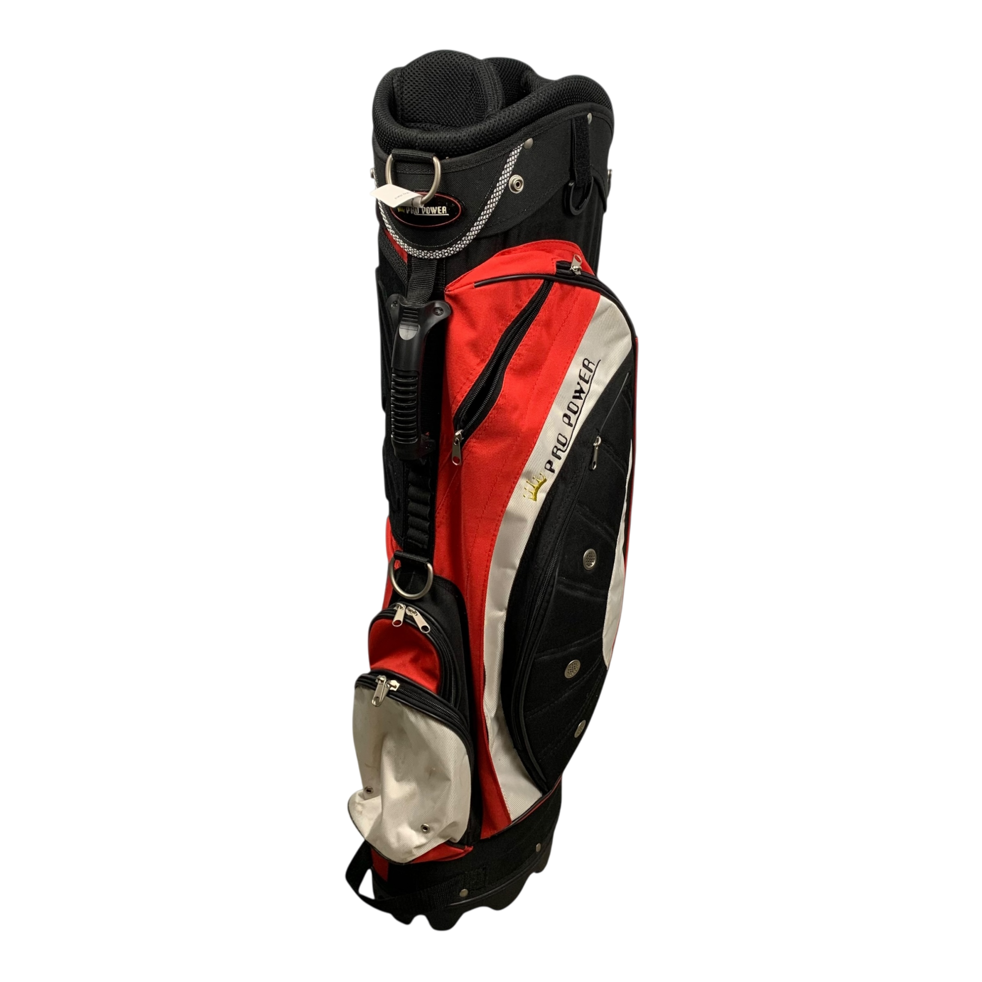 Pro Power Stand Bag / 8-Way / Red hovedbillede - brugt golf udstyr i god stand