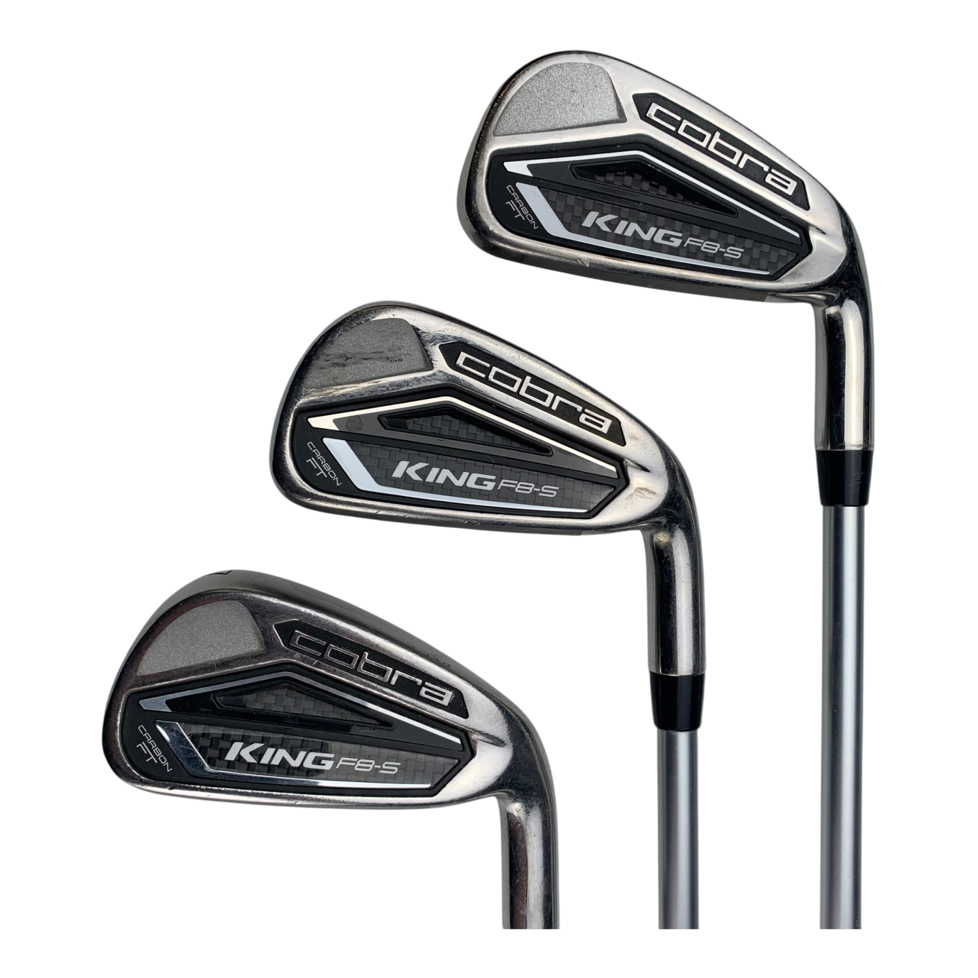 Cobra King f8-S Jernsæt / Flex Regular / 5-PW / Grafit hovedbillede - brugt golf udstyr i god stand