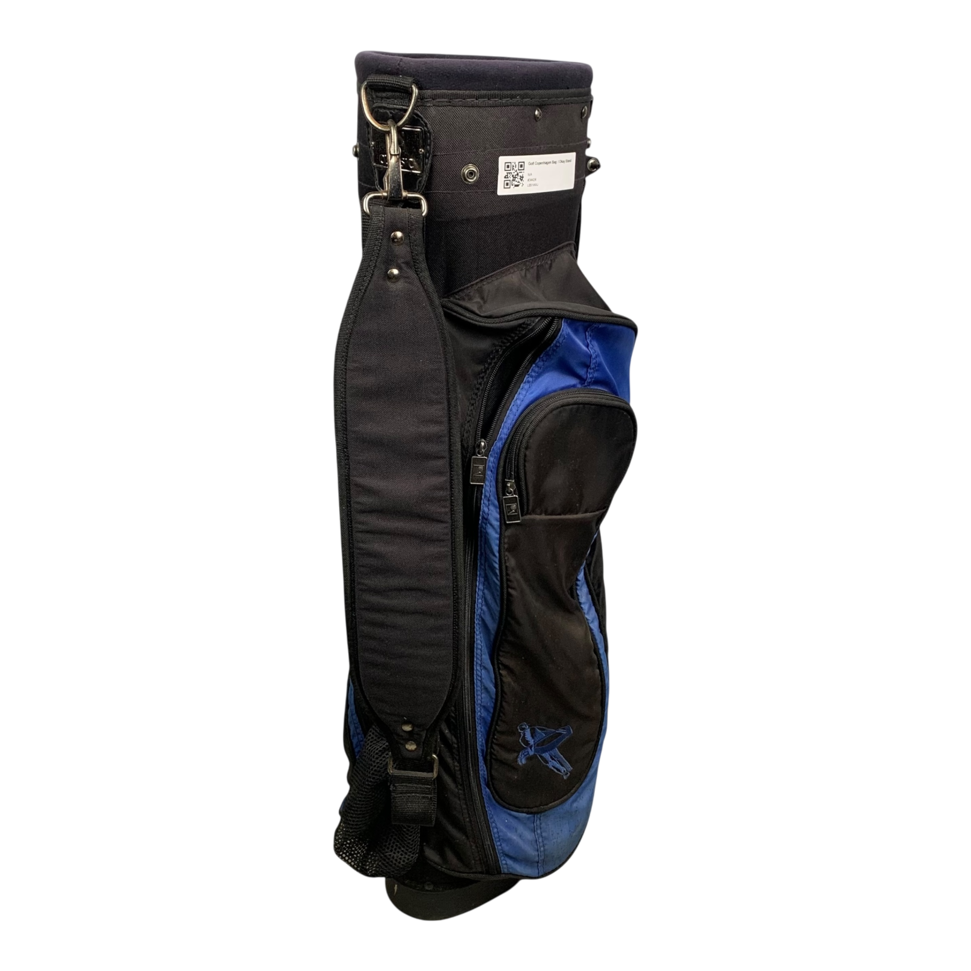 Golf Copenhagen Stand Bag / 3-Way / Black hovedbillede - brugt golf udstyr i god stand