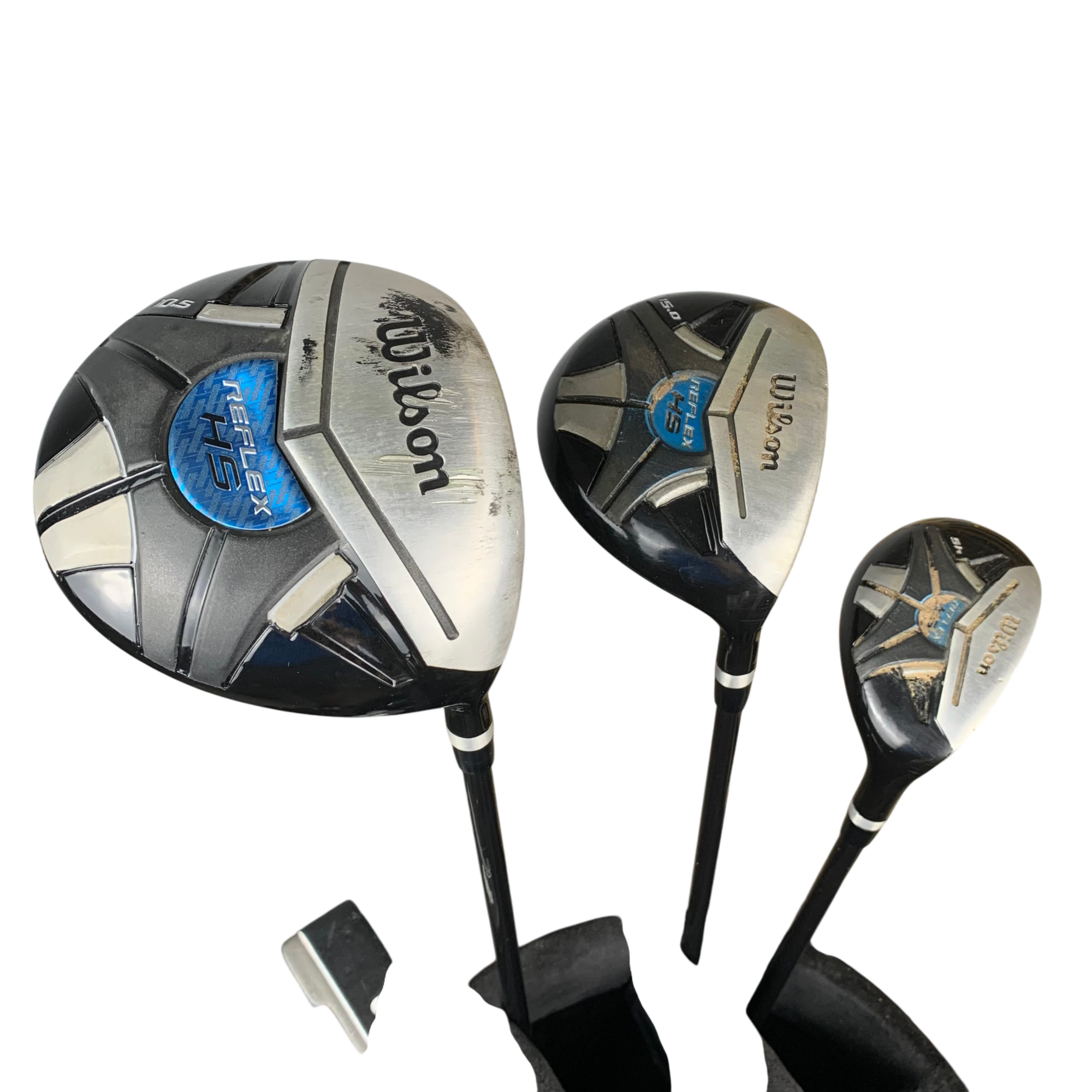 Wilson Komplet Sæt U. Bag / Flex Regular / Steel galleri billede 2 - brugt golf udstyr i god stand