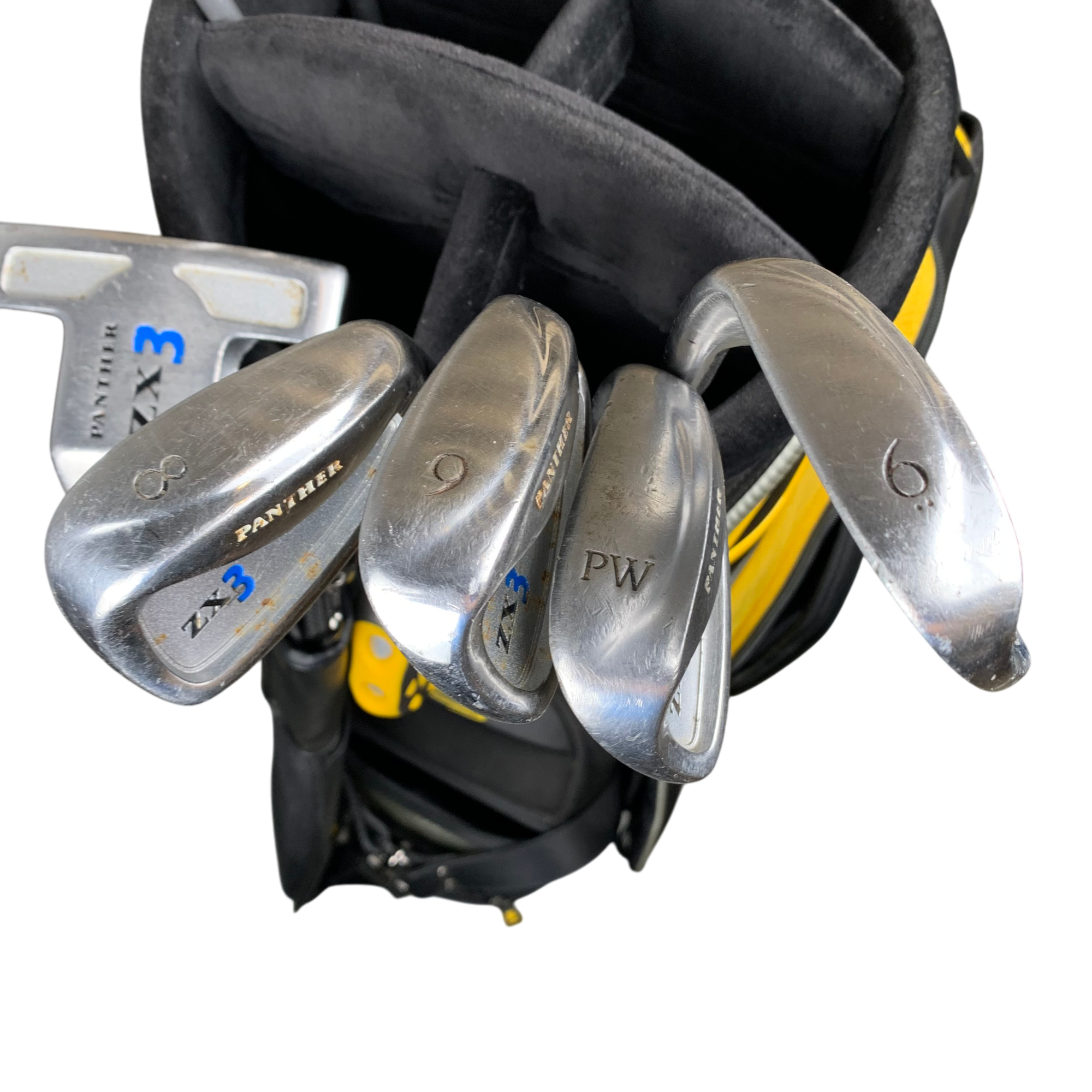 Panther Komplet Sæt U. Bag / Flex Regular / Graphite galleri billede 2 - brugt golf udstyr i god stand