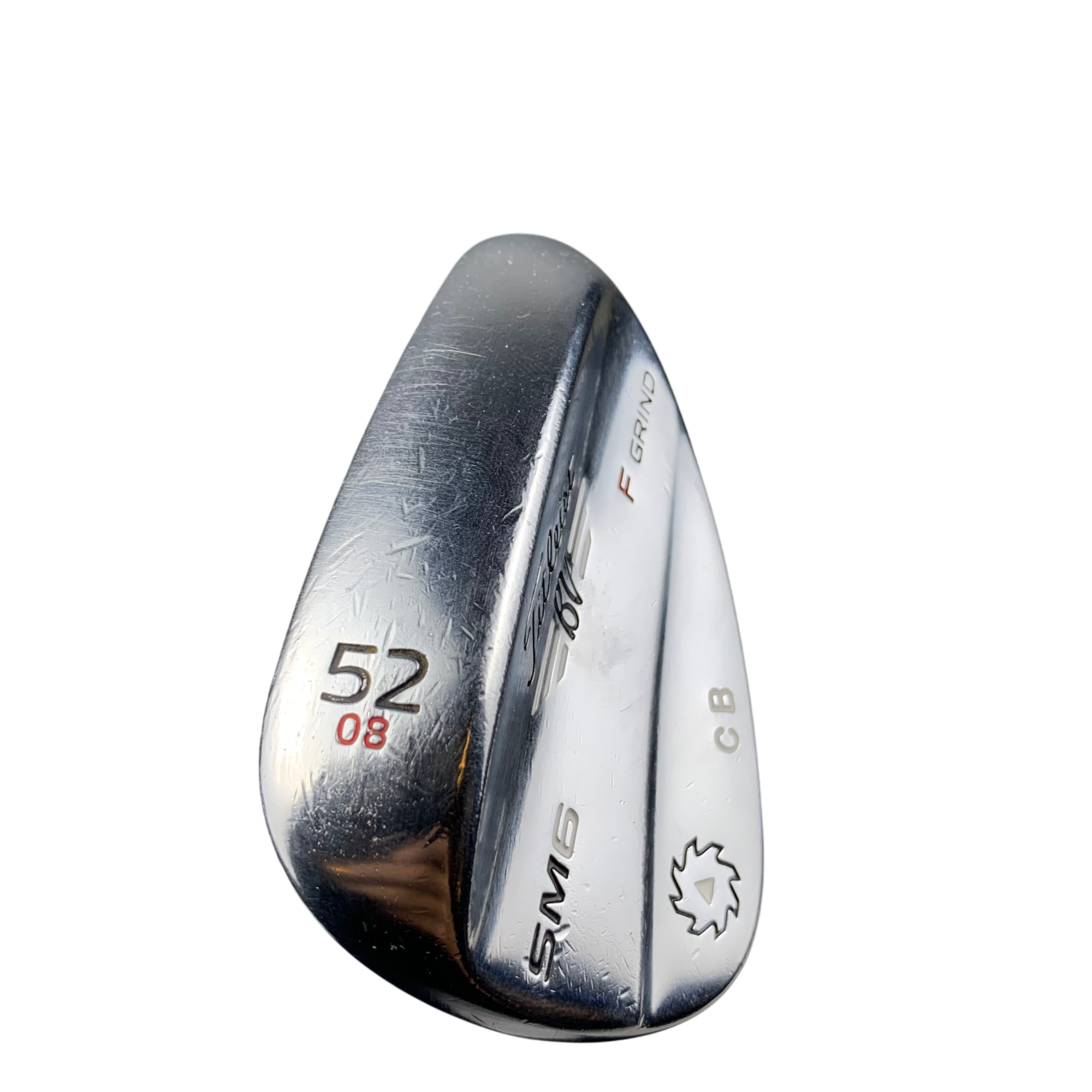 Titleist SM6 Tour Chrome F Grind Wedge / Stål / #52/08 galleri billede 2 - brugt golf udstyr i god stand