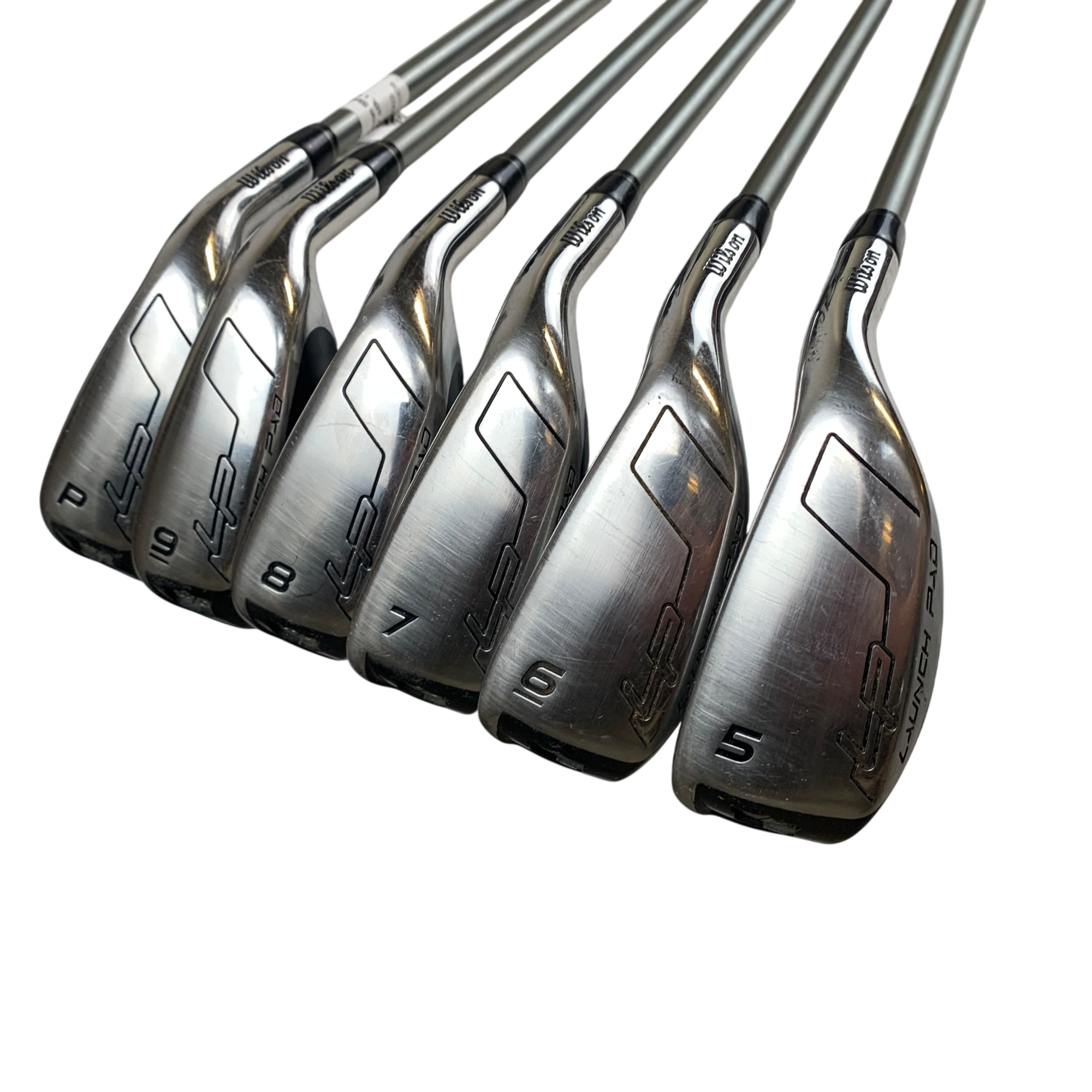Wilson Staff Launch Pad Jernsæt / Flex A-flex / 5-PW / Grafit galleri billede 2 - brugt golf udstyr i god stand