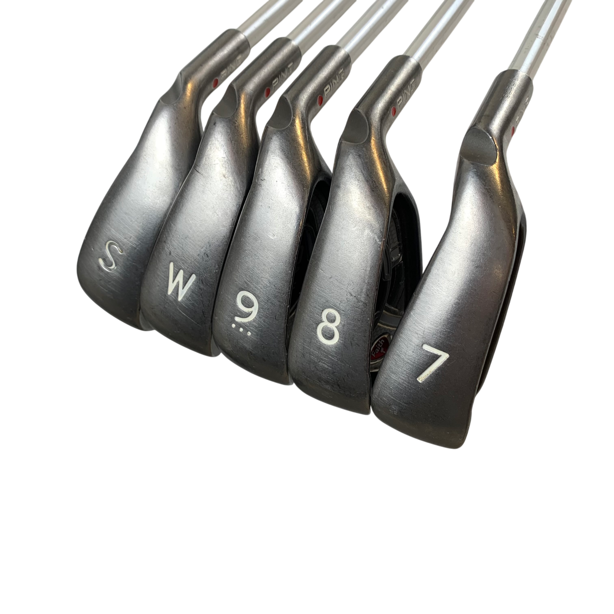 PING Faith Jernsæt / Flex Ladies / 7-SW / Grafit galleri billede 2 - brugt golf udstyr i god stand