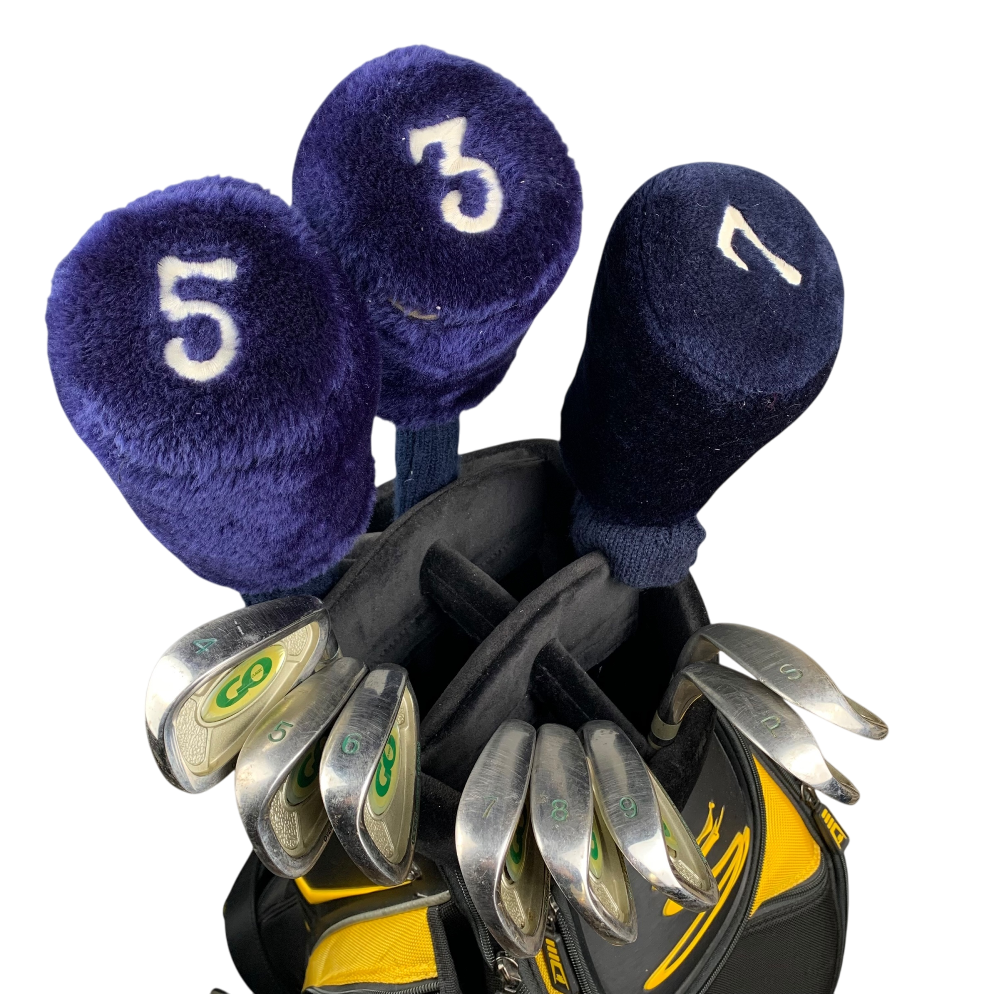 GO Komplet Sæt U. Bag / Flex Regular / Graphite galleri billede 2 - brugt golf udstyr i god stand