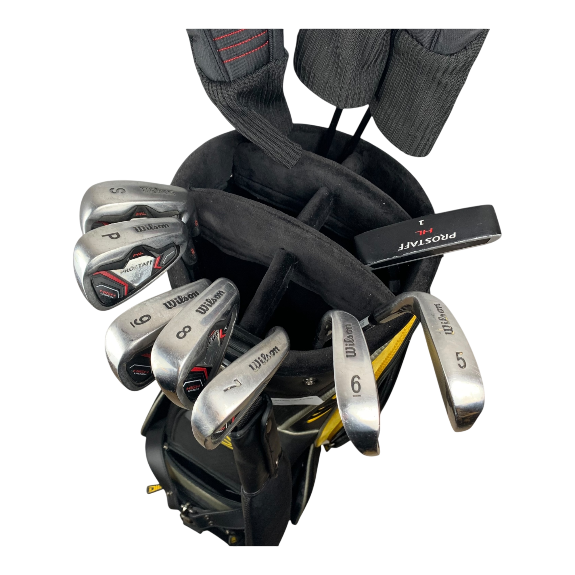 Wilson Staff Komplet Sæt U. Bag / Flex Uniflex / Steel galleri billede 2 - brugt golf udstyr i god stand