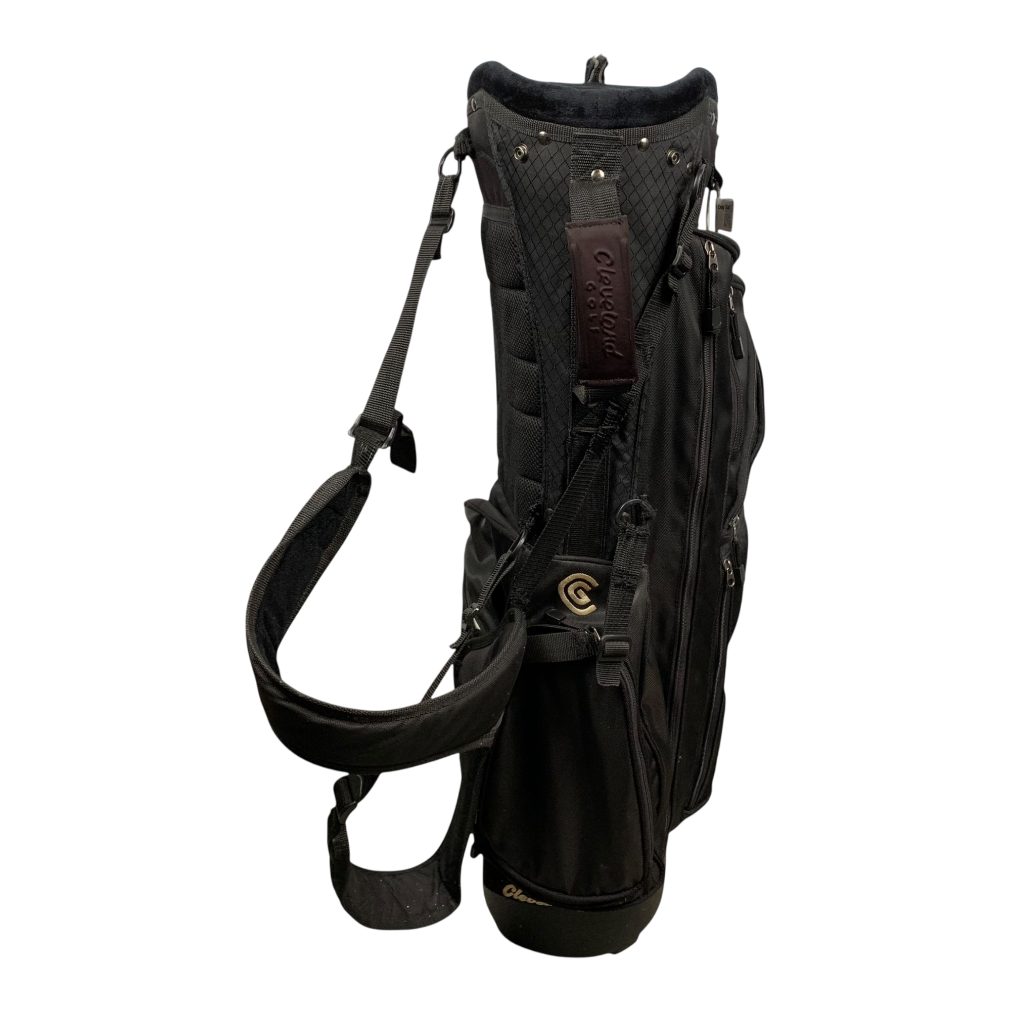 Cleveland Stand Bag / 4-Way / Black galleri billede 2 - brugt golf udstyr i god stand