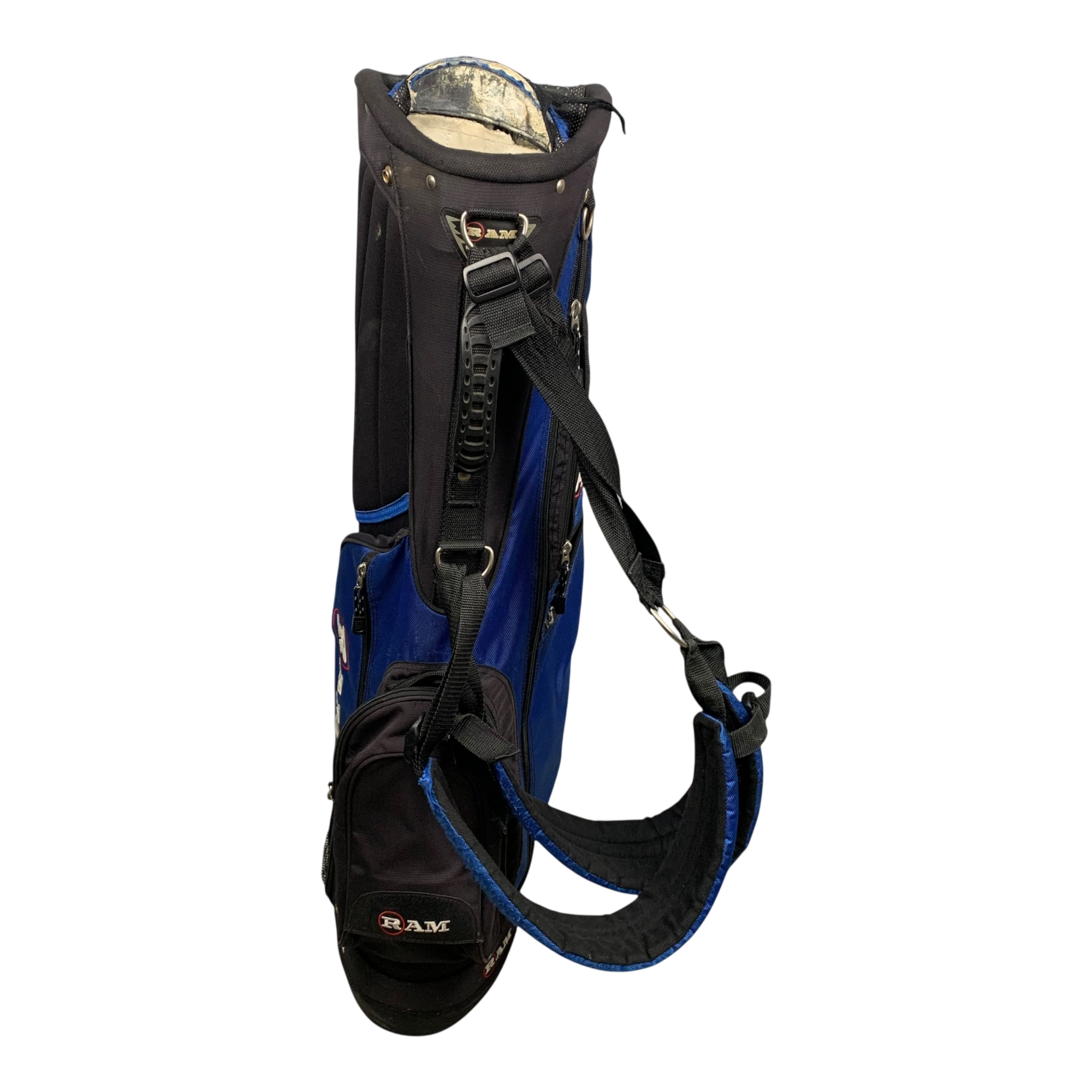 Ram Stand Bag / 8-Way / Black galleri billede 2 - brugt golf udstyr i god stand