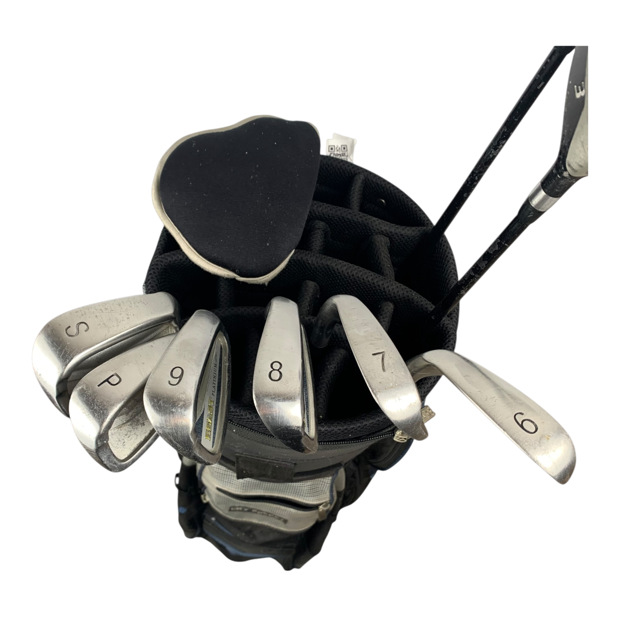 Beast Komplet Sæt M. Bag / Flex Regular / Graphite galleri billede 2 - brugt golf udstyr i god stand