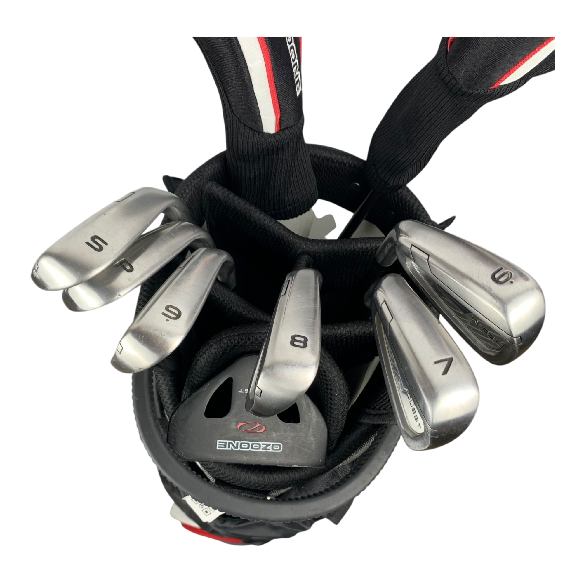 Ozone Komplet Sæt M. Bag / Flex Ladies / Graphite galleri billede 2 - brugt golf udstyr i god stand