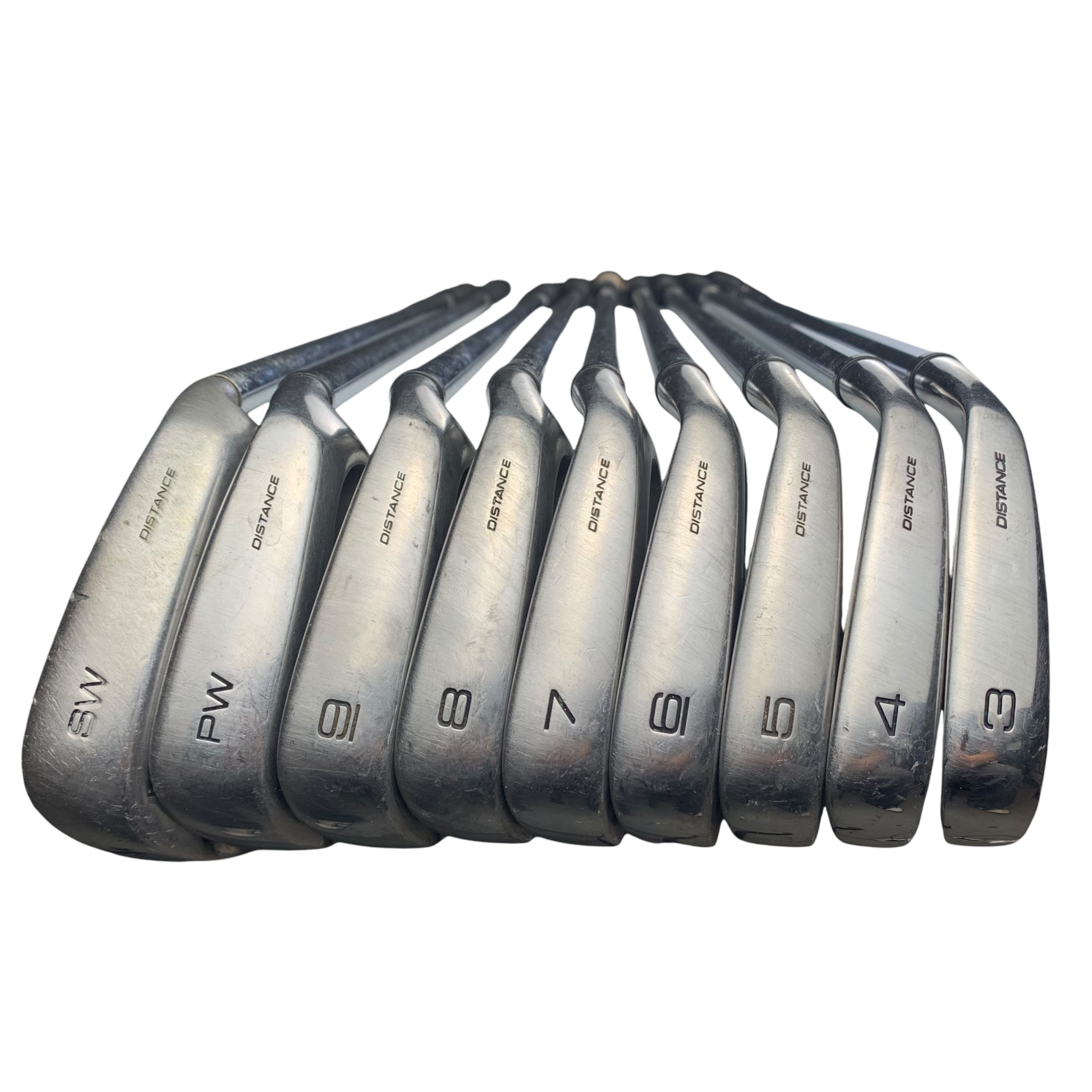 Wilson Deep Red Jernsæt / Flex Regular / 3-SW / Stål galleri billede 2 - brugt golf udstyr i god stand