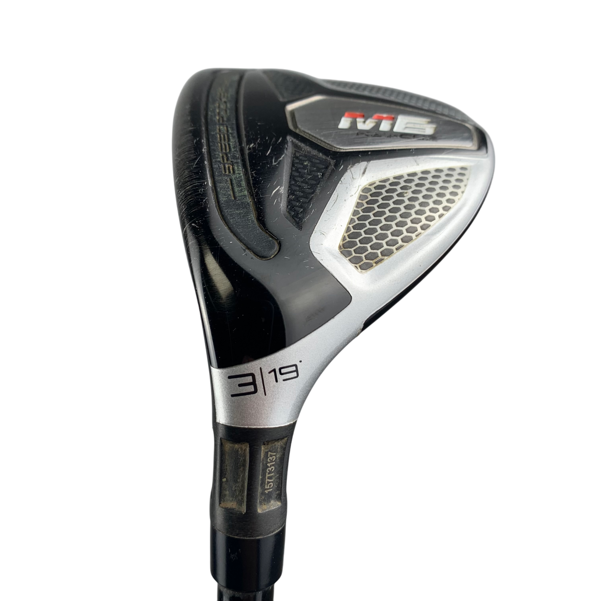 TaylorMade M6 Hybrid / Flex Regular / Grafit / #3/19 Venstre galleri billede 3 - brugt golf udstyr i god stand